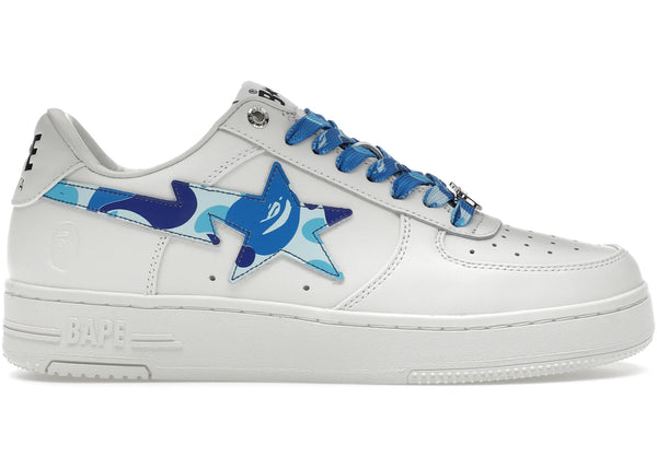 A Bathing Ape Bape Sta Low ABC Camo White Blue (2025)