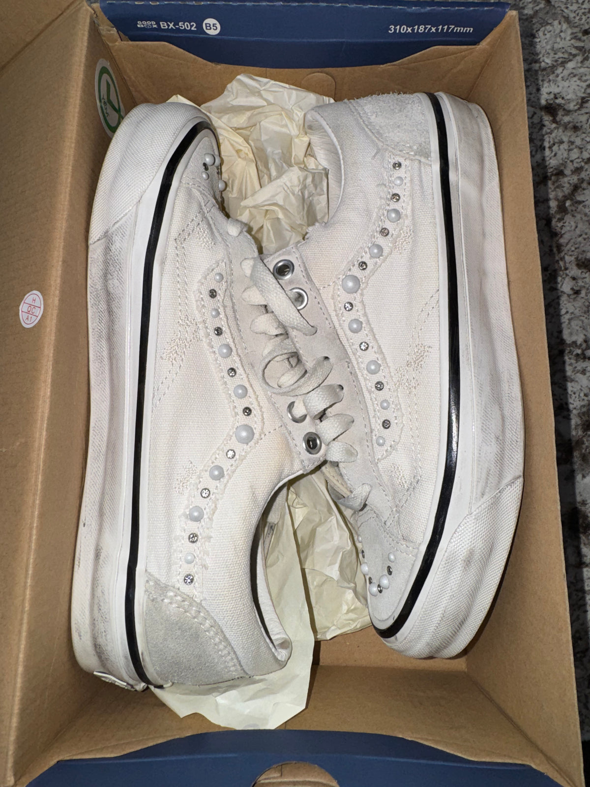 Vans OTW Old Skool 36 Pearlized Pack Marshmallow