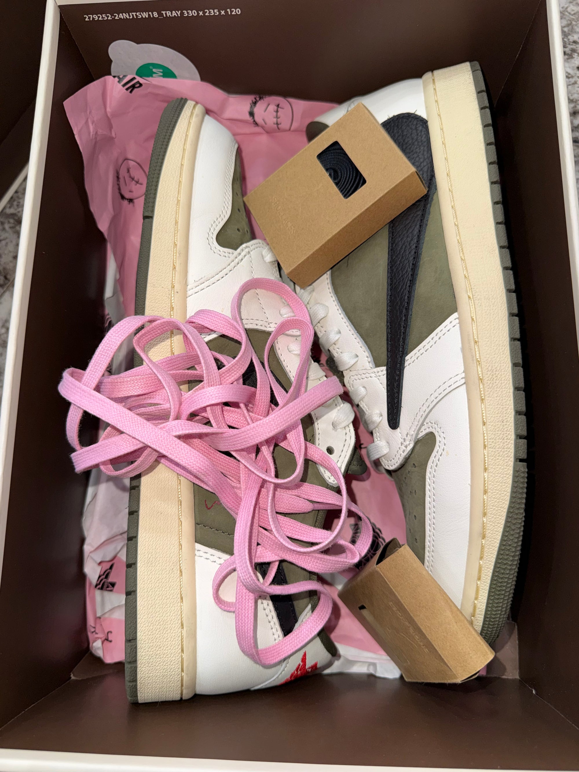 Jordan 1 Retro Low OG SP Travis Scott Medium Olive