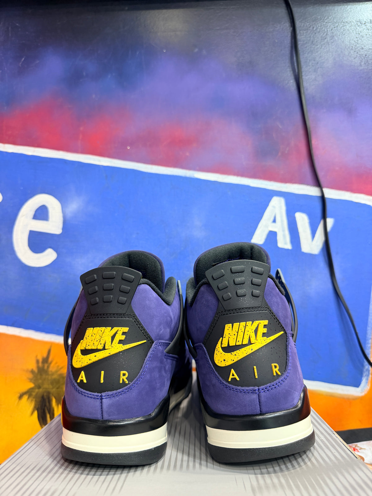 Jordan 4 Retro Lakers