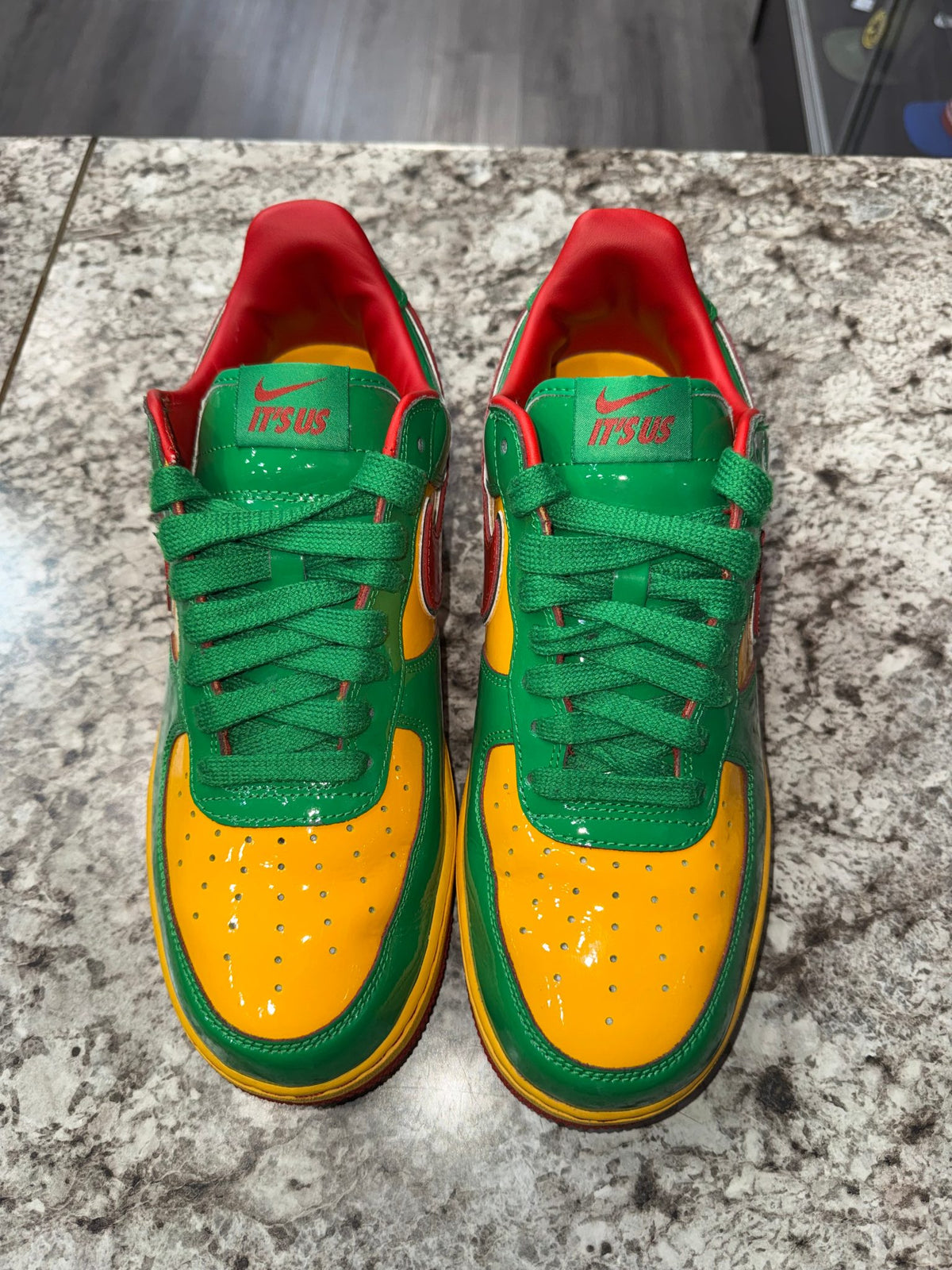 Nike Air Force 1 Low Lil Yachty Concrete Boys Lucky Green