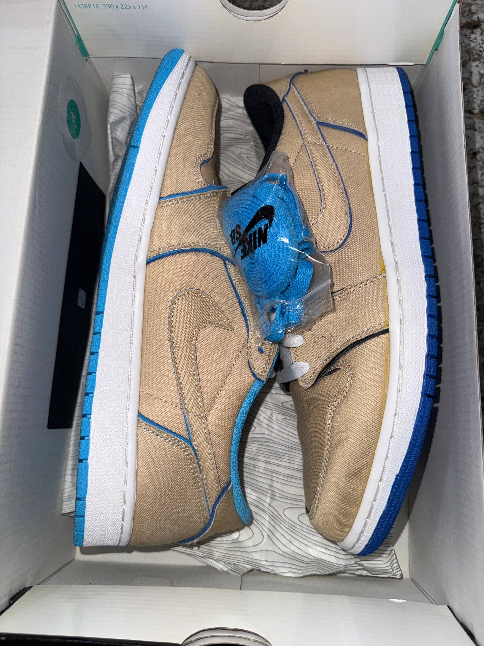 Jordan 1 Low SB QS Lance Mountain Desert Ore