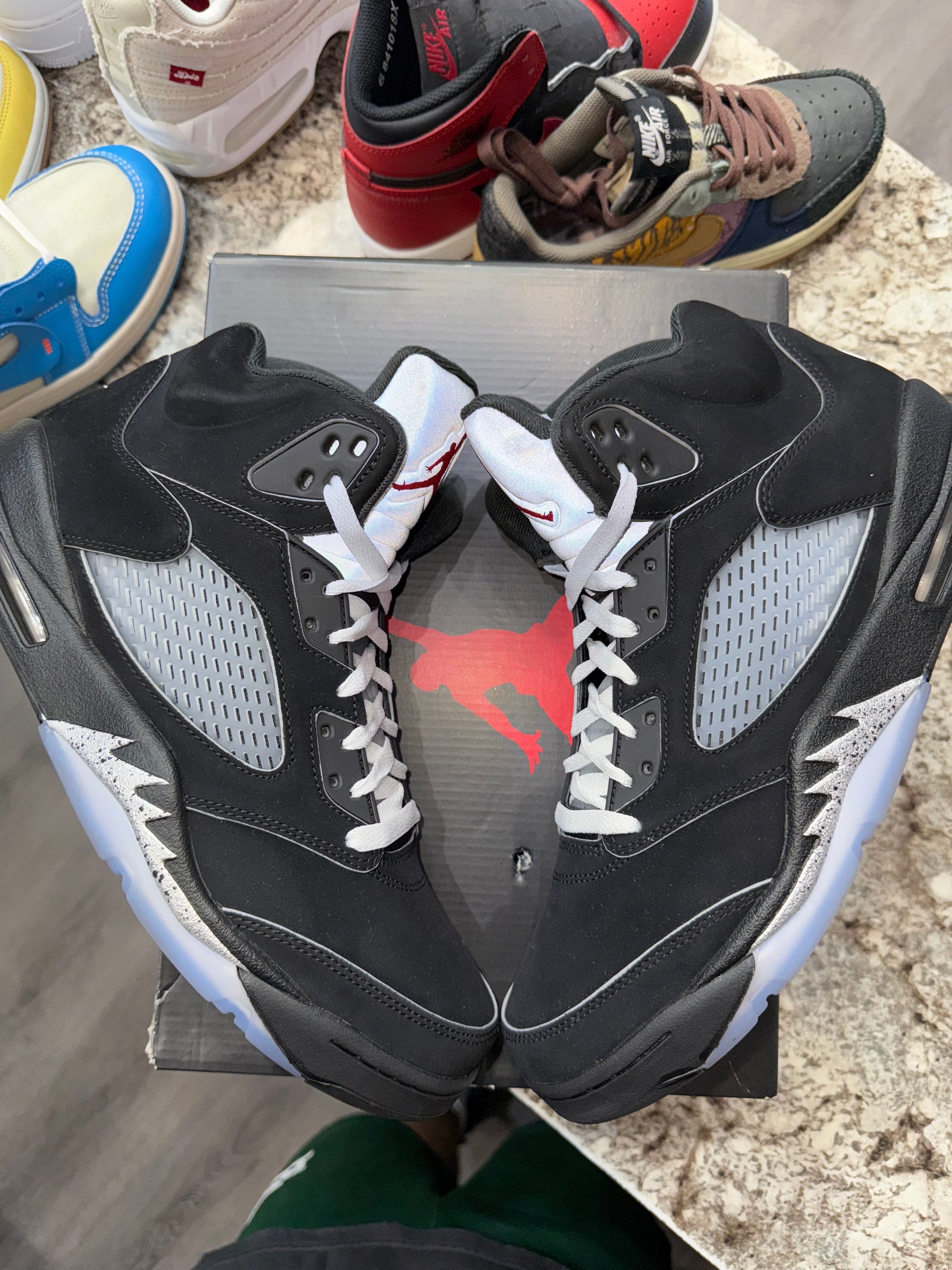 Jordan 5 Retro OG Black Metallic Reimagined