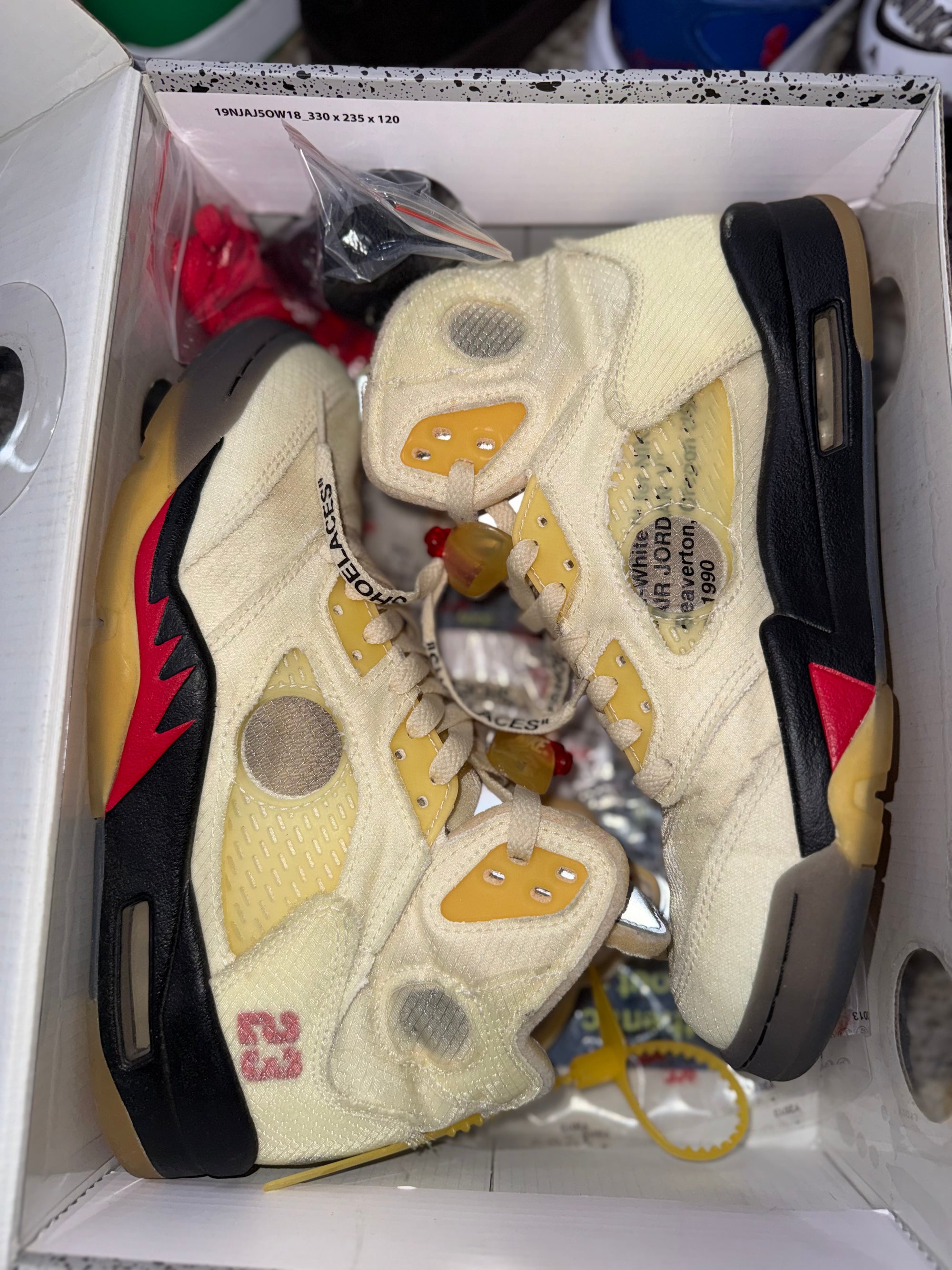 Jordan 5 Retro Off-White Sail