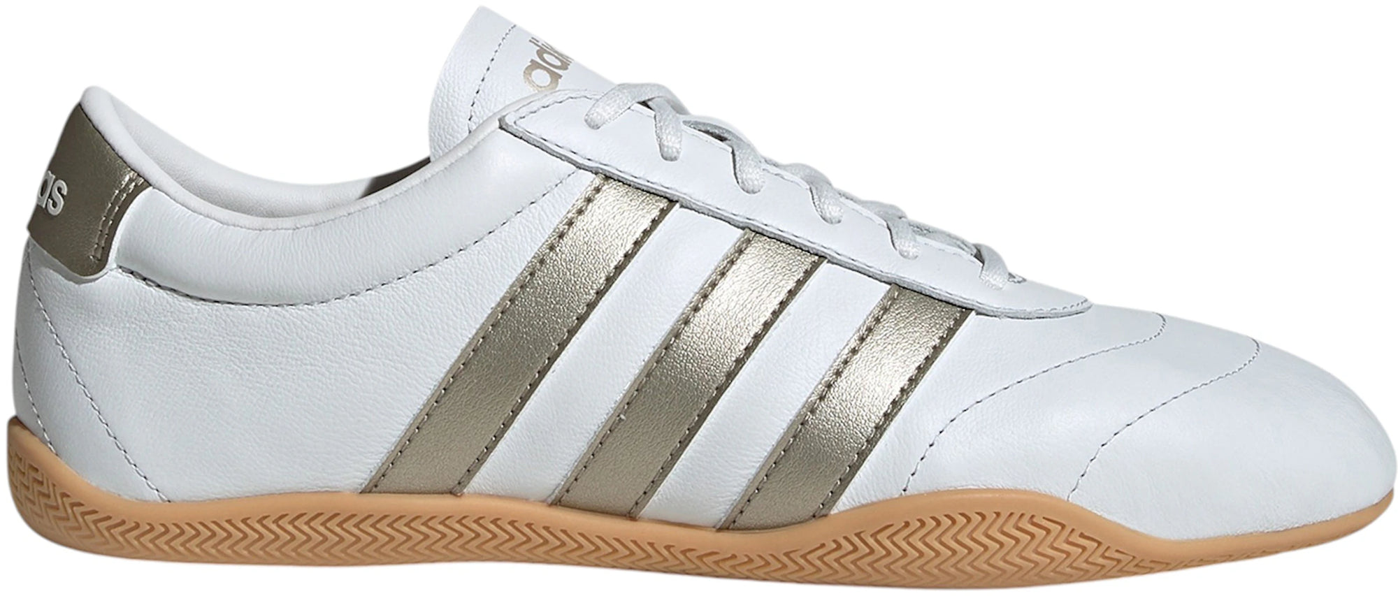 adidas Grand Court Lo Crystal White Cyber Metallic (Women's)