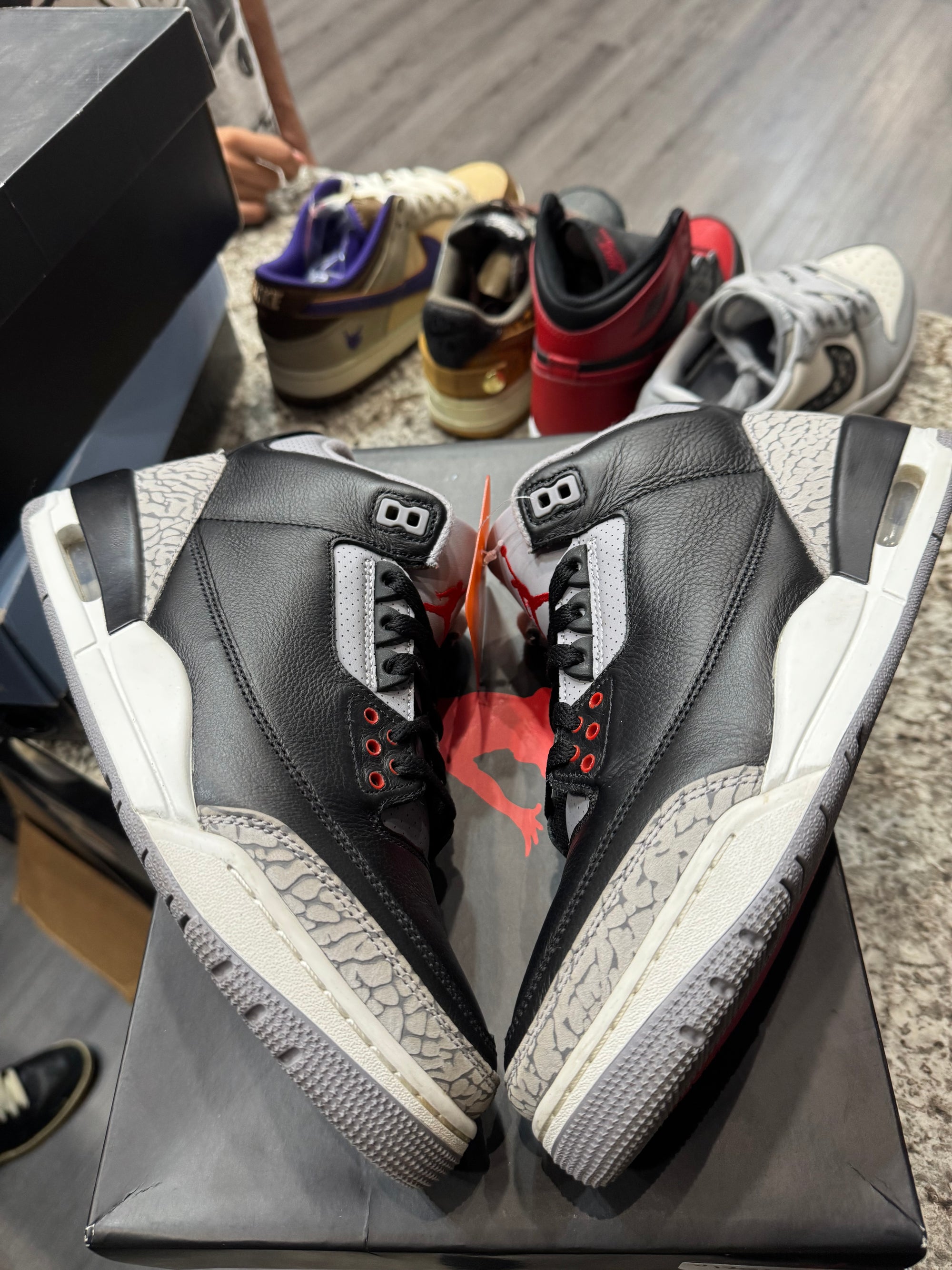 Jordan 3 Retro OG Black Cement (2024)