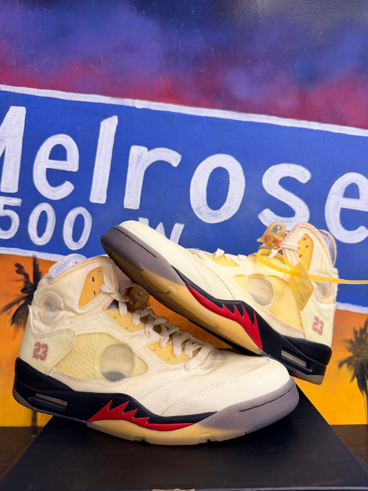 Jordan 5 Retro Off-White Sail