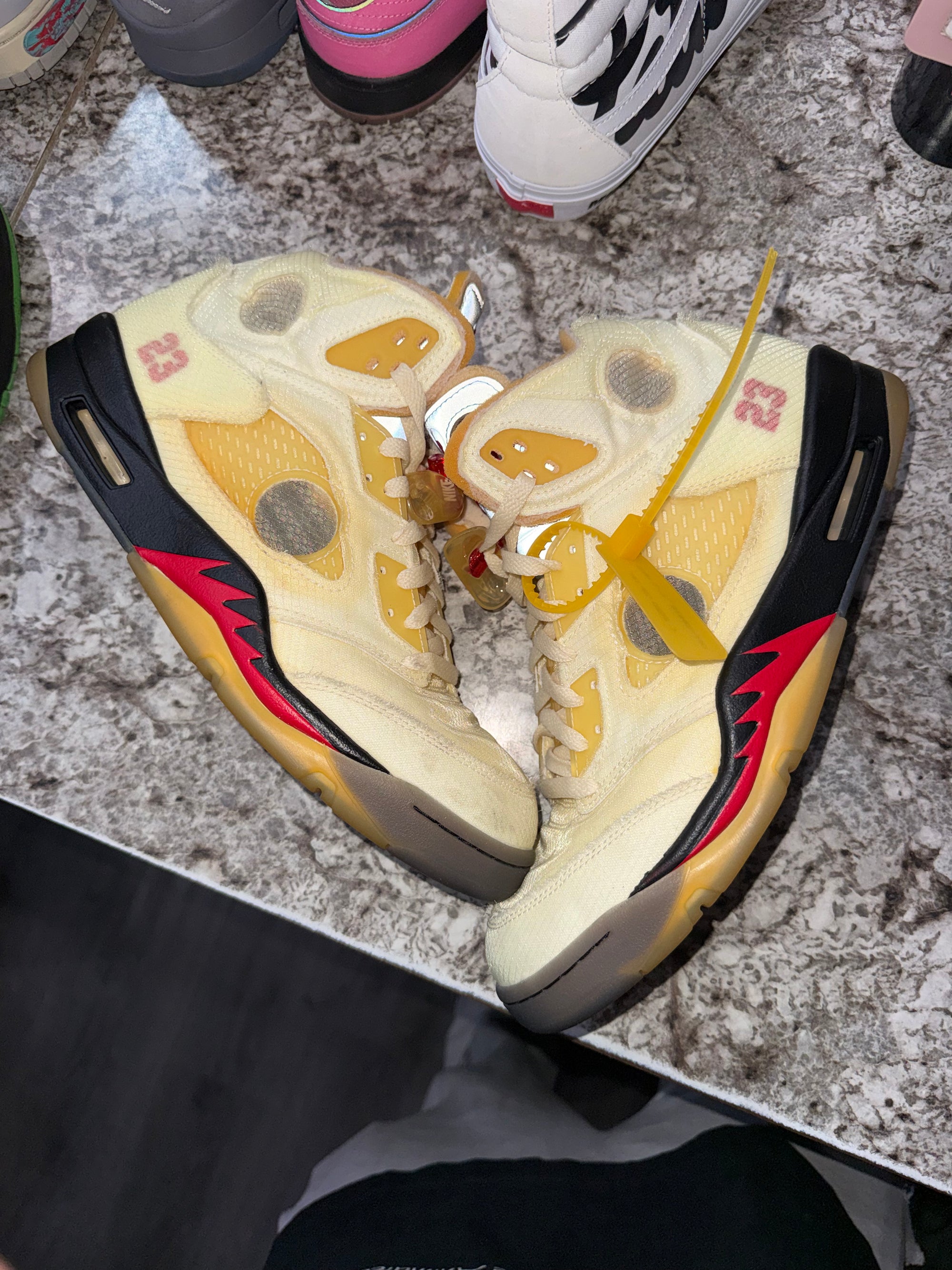 Jordan 5 Retro Off-White Sail