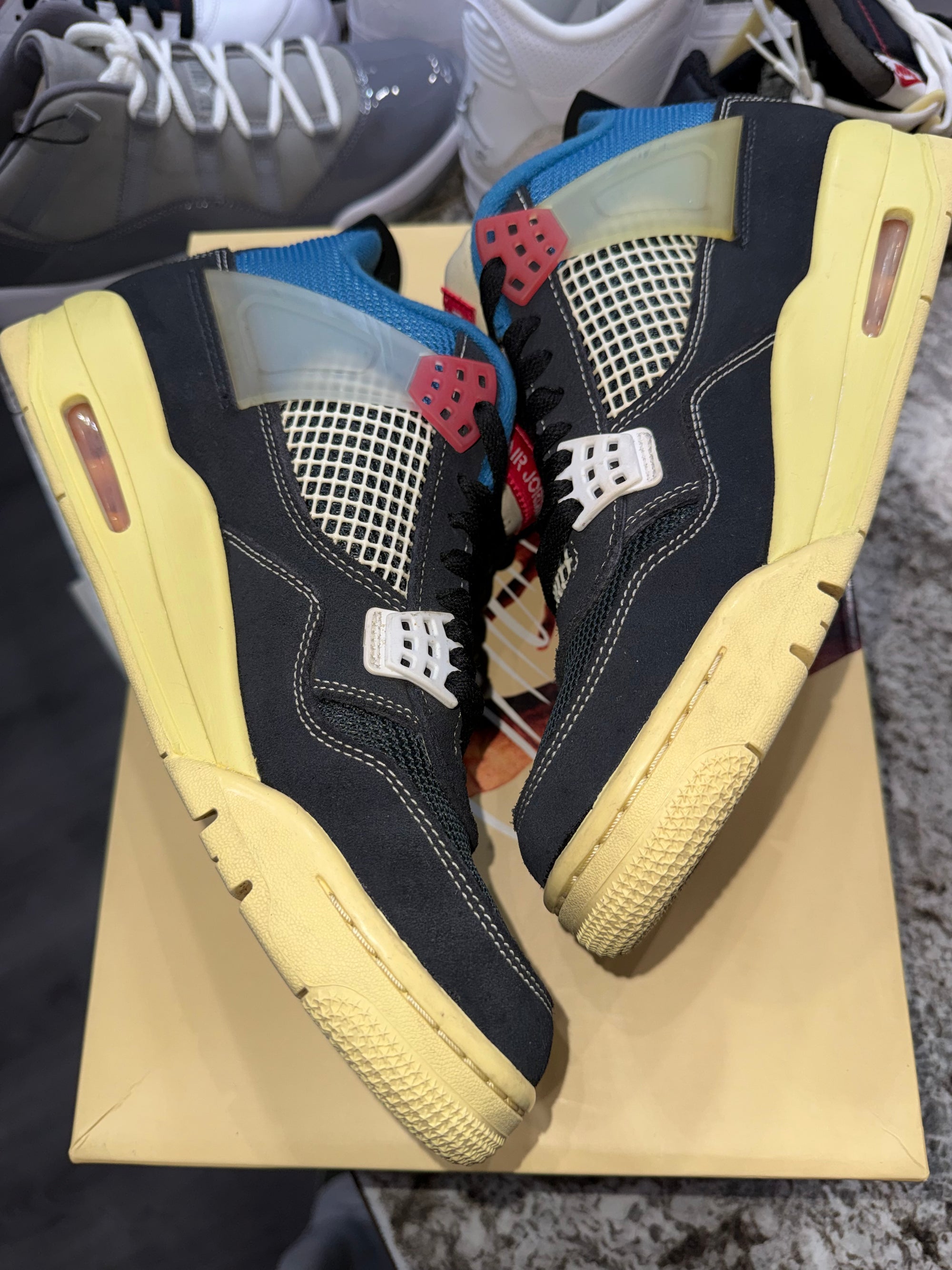 Jordan 4 Retro Union Off Noir
