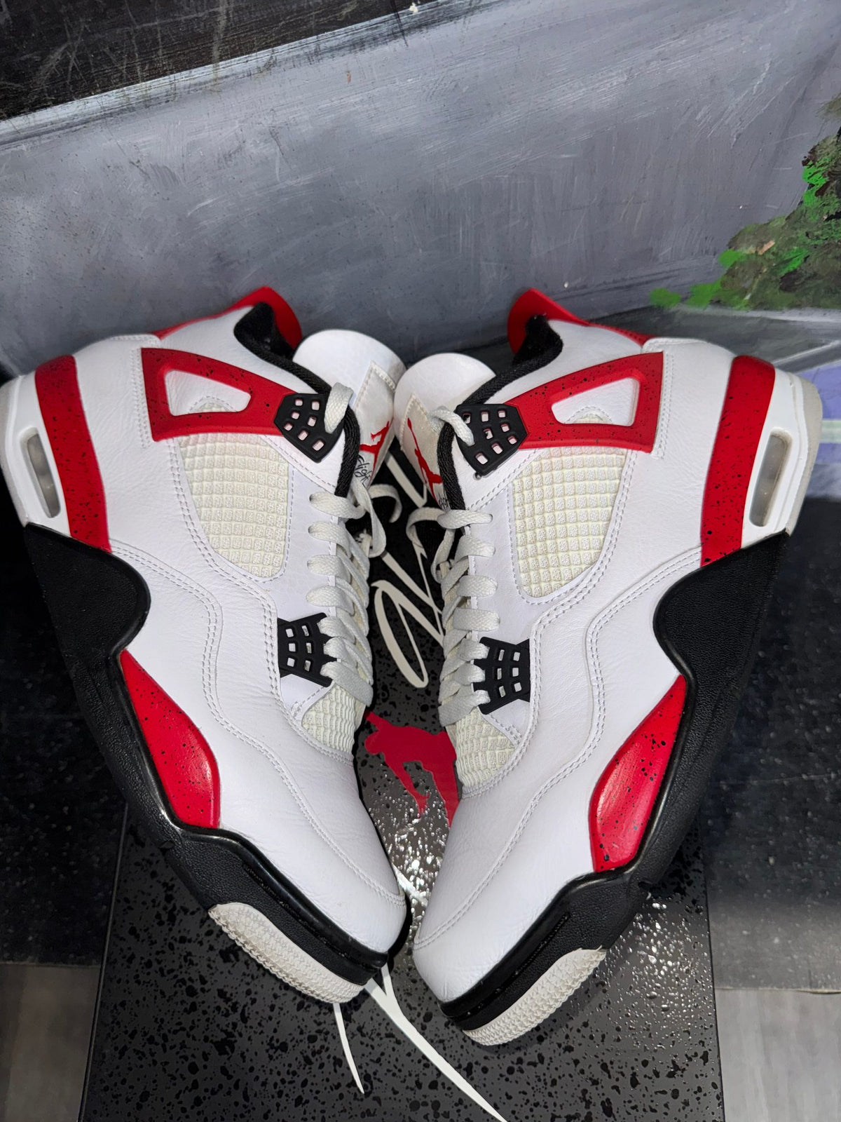 Jordan 4 Retro Red Cement