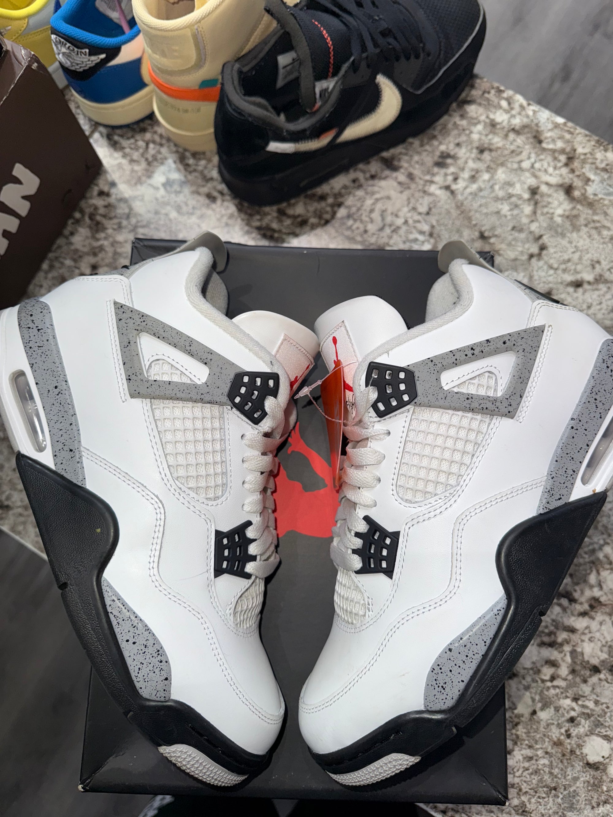 Jordan 4 Retro White Cement (2025)