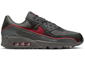 Nike Air Max 90 Premium Iron Grey University Red