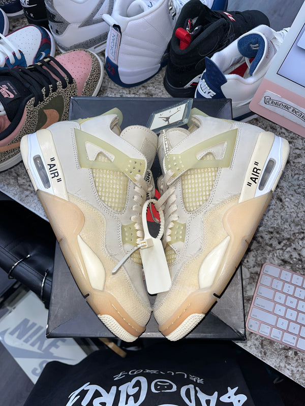 Jordan 4 Retro Off-White Sail (Women's)