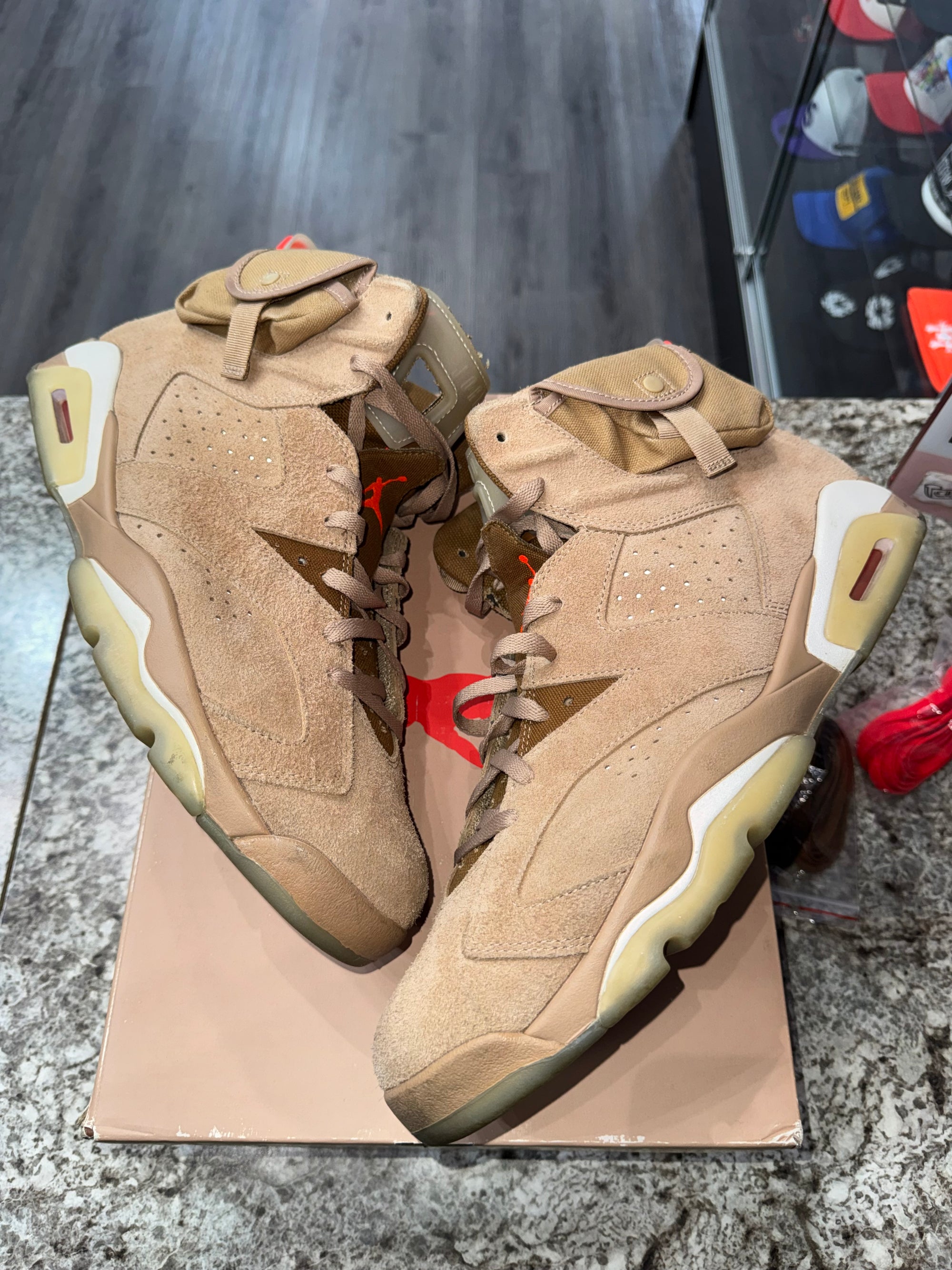 Jordan 6 Retro Travis Scott British Khaki
