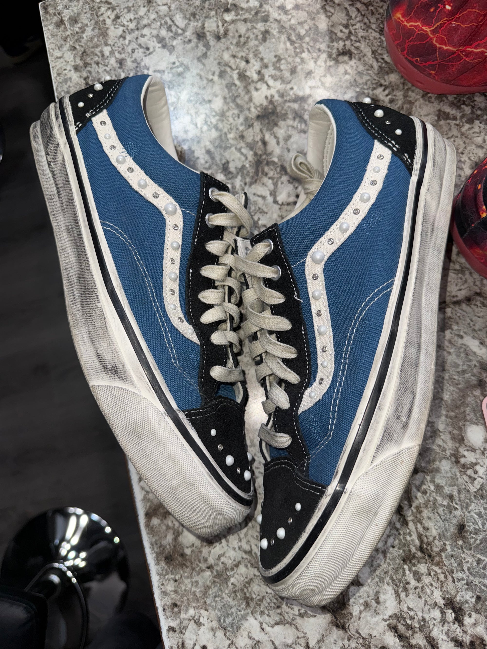 Vans LX Old Skool 36 Pearlized Pack Black Navy