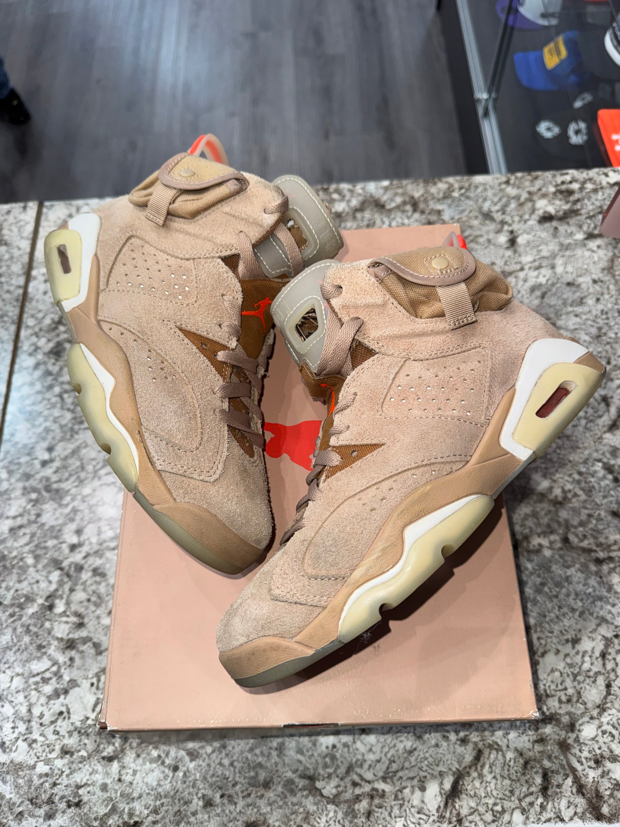 Jordan 6 Retro Travis Scott British Khaki