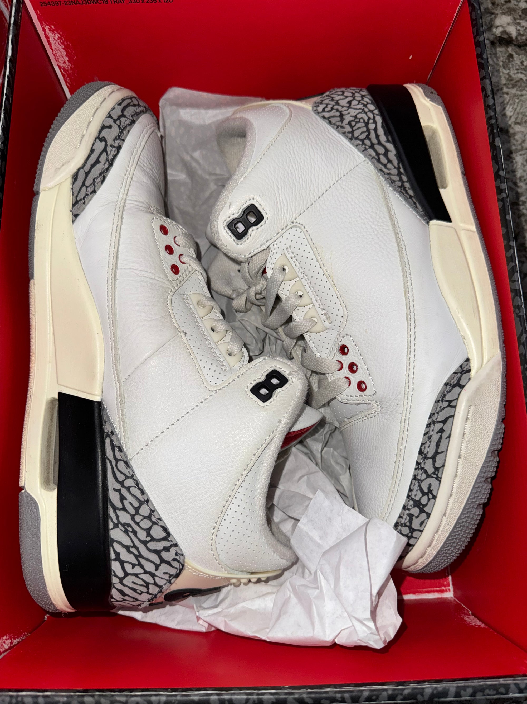 Jordan 3 Retro White Cement Reimagined