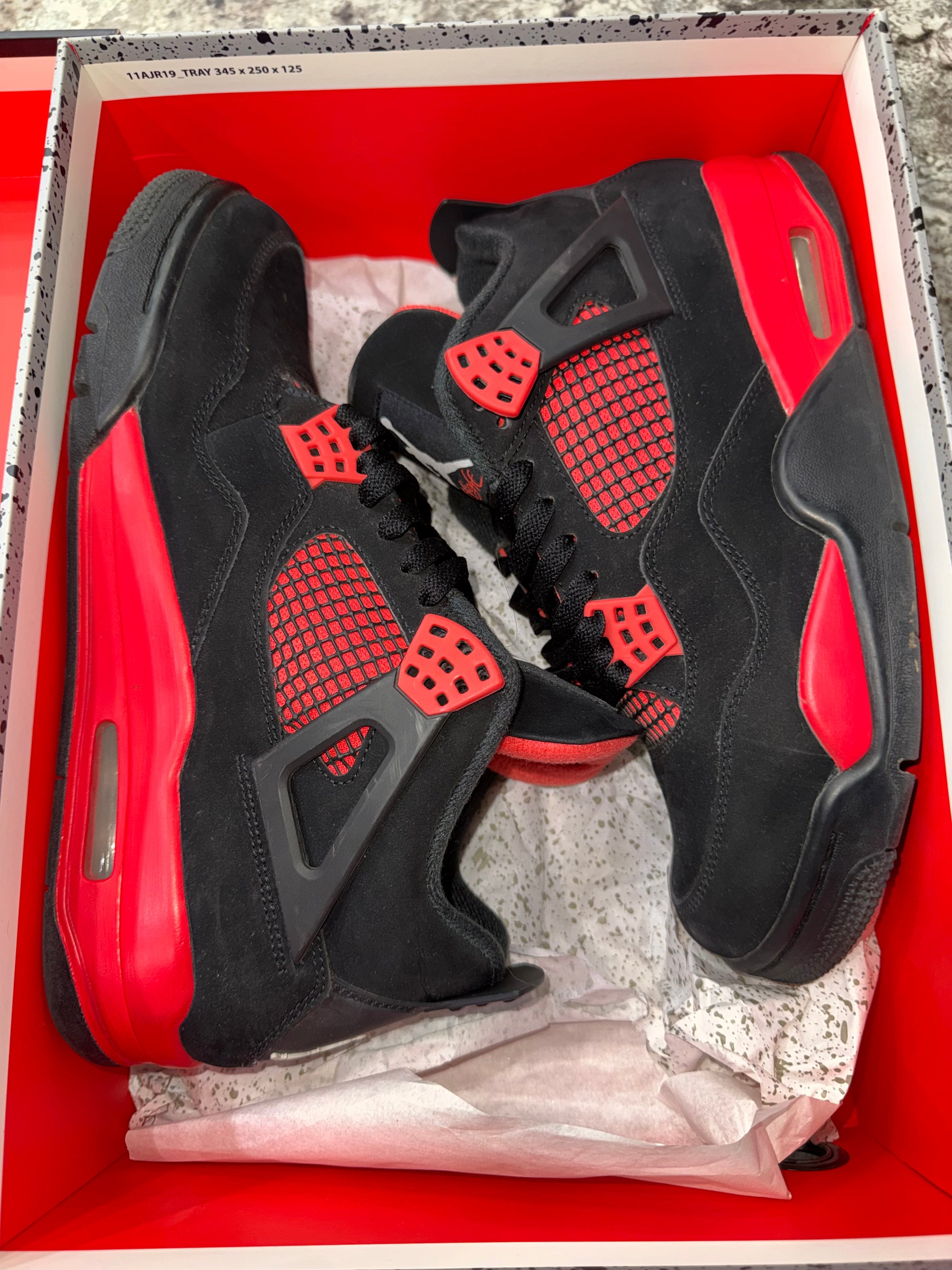 Jordan 4 Retro Red Thunder