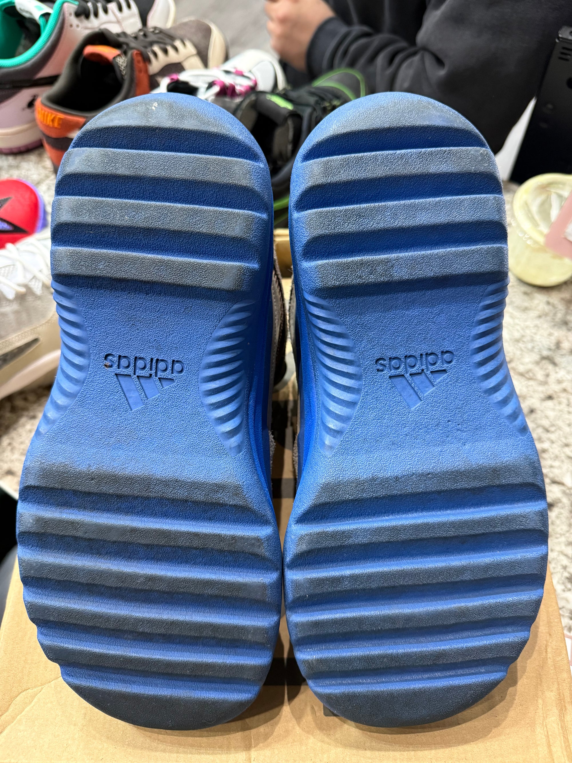 adidas Yeezy Desert Boot Taupe Blue