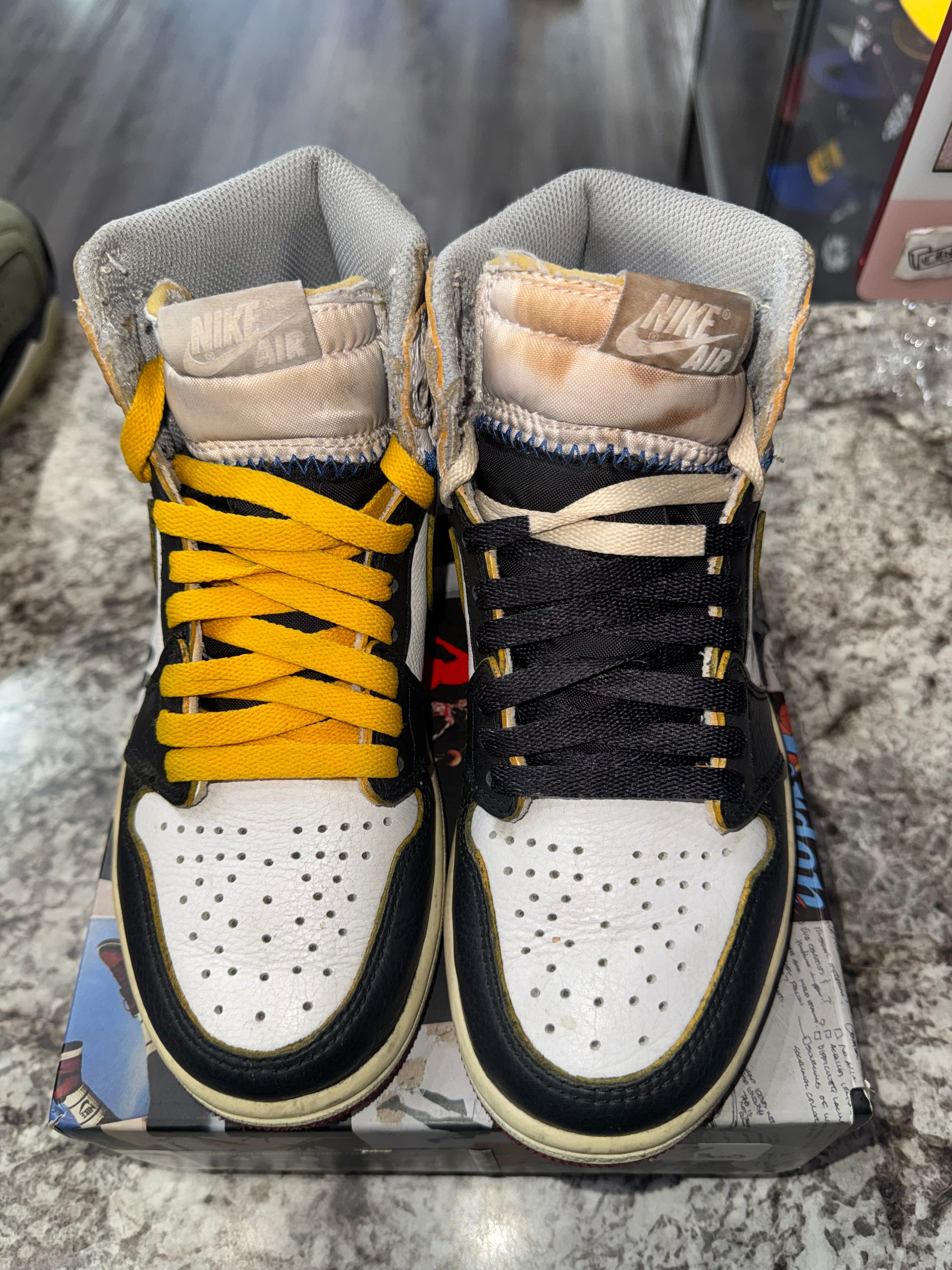 Jordan 1 Retro High Union Los Angeles Black Toe