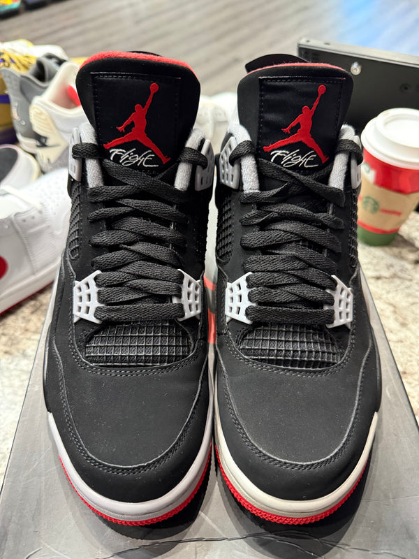 Jordan 4 Retro Bred (2019) (DISCOLORED)