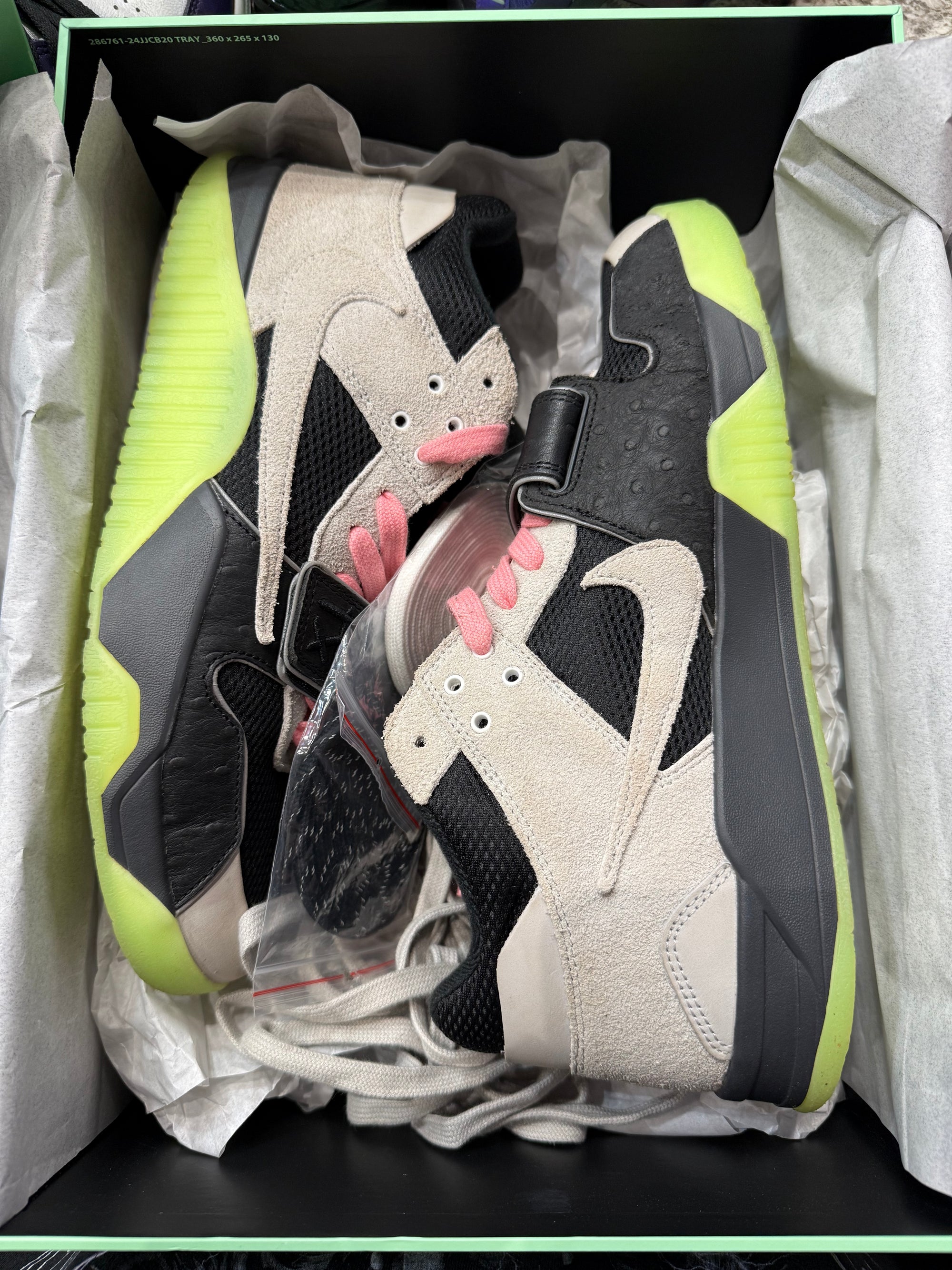 Jordan Jumpman Jack TR Travis Scott x Chase B Black Night Silver