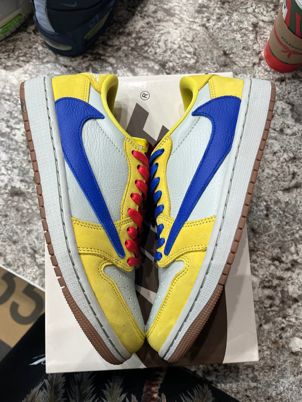 Jordan 1 Retro Low OG SP Travis Scott Canary (Women's)