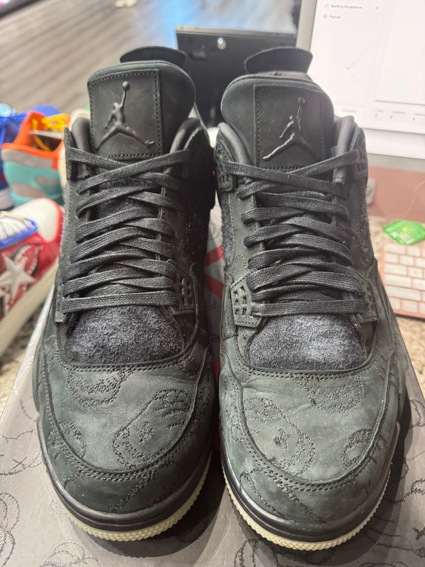 Jordan 4 Retro Kaws Black