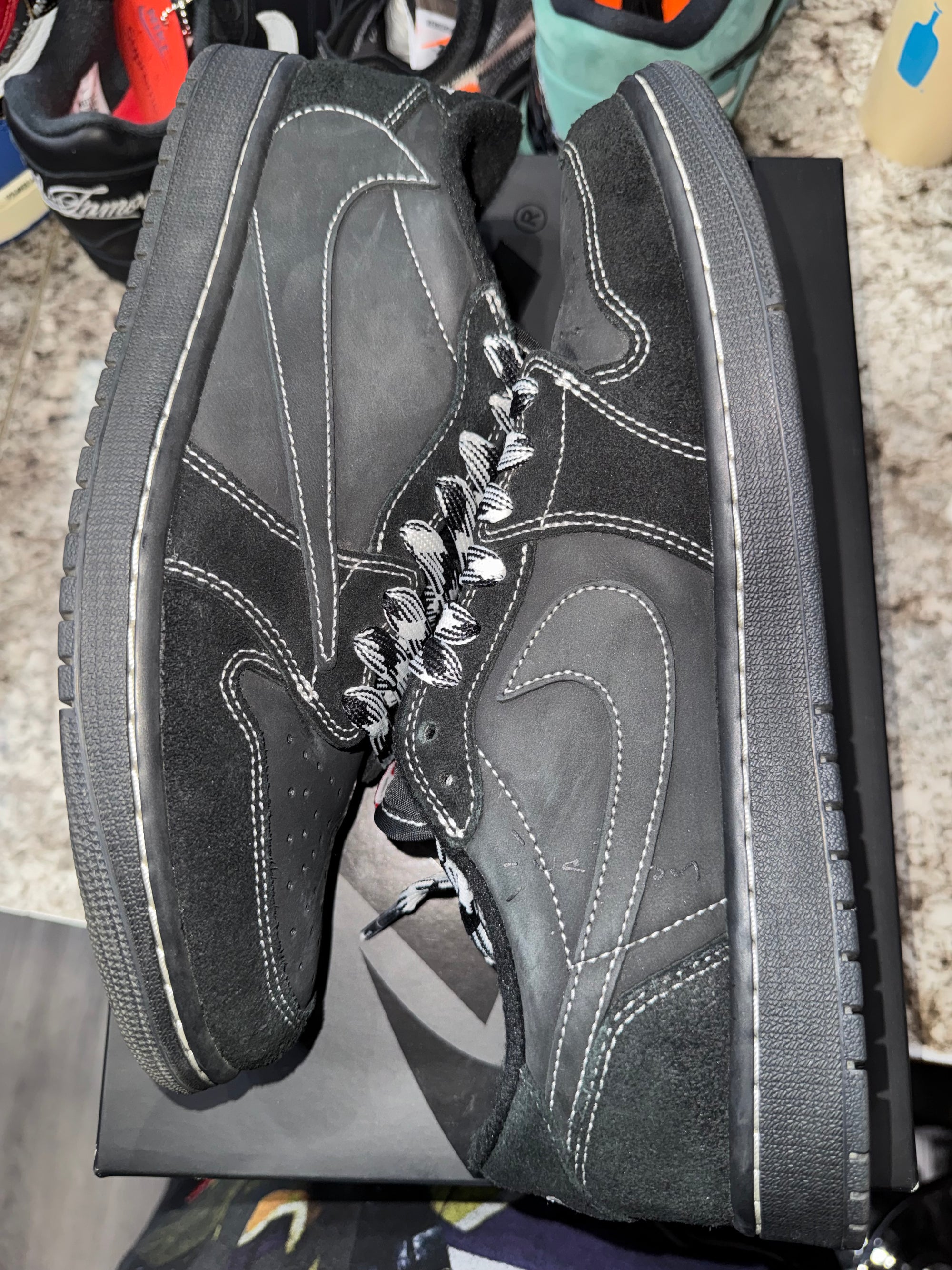 Jordan 1 Retro Low OG SP Travis Scott Black Phantom