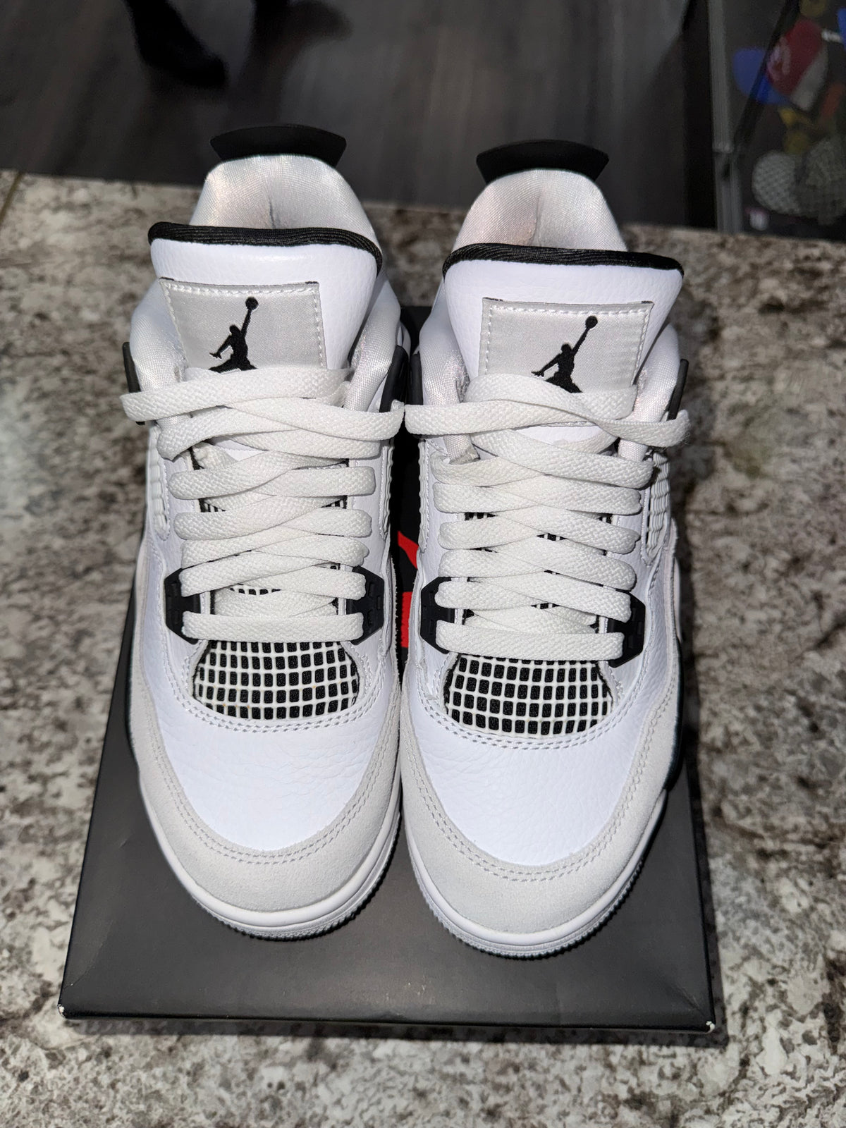 Jordan 4 Retro Military Black (GS)