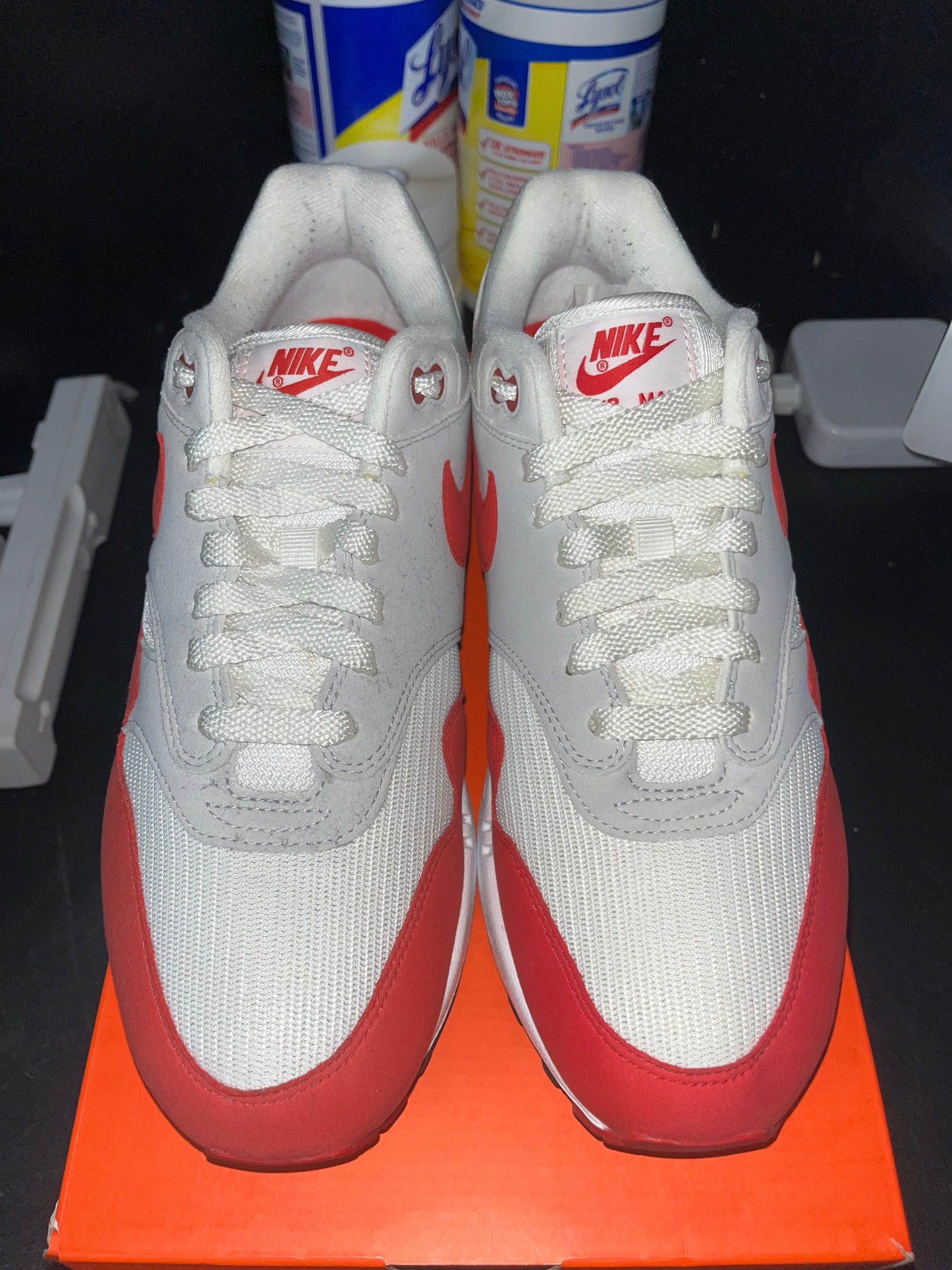 Nike Air Max 1 Anniversary Red (2017/2018 Restock Pair)