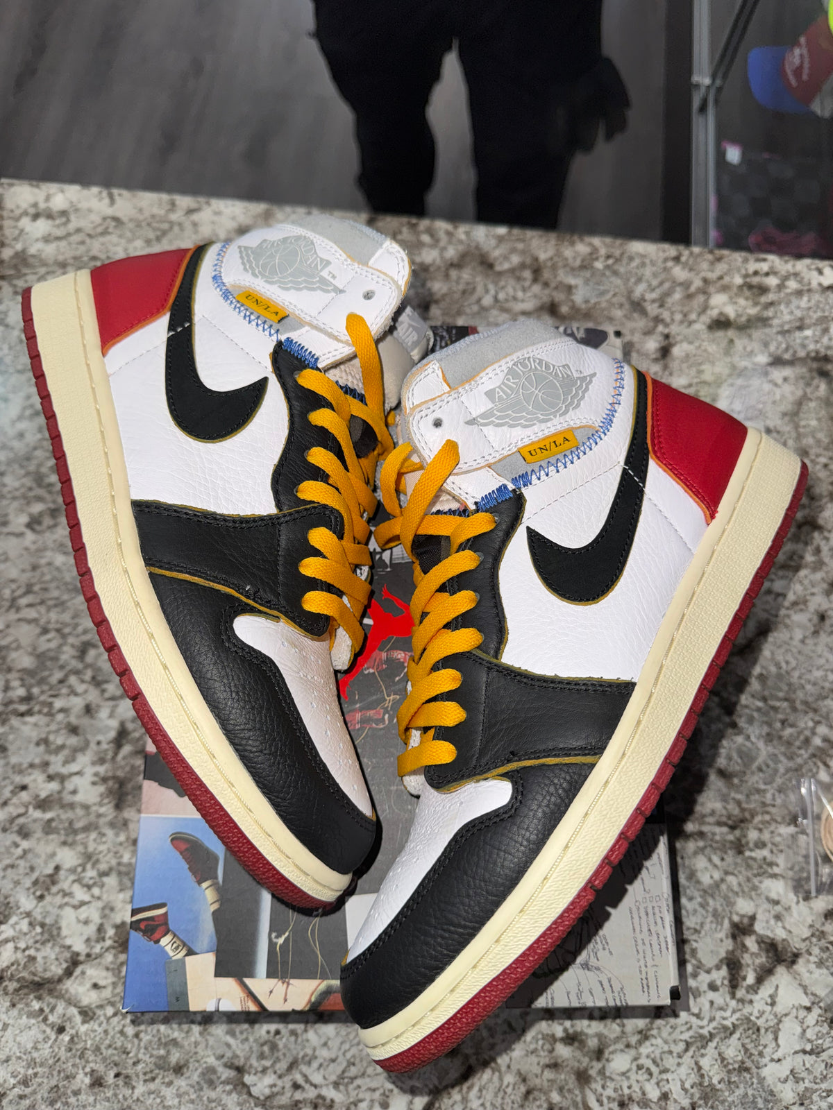 Jordan 1 Retro High Union Los Angeles Black Toe