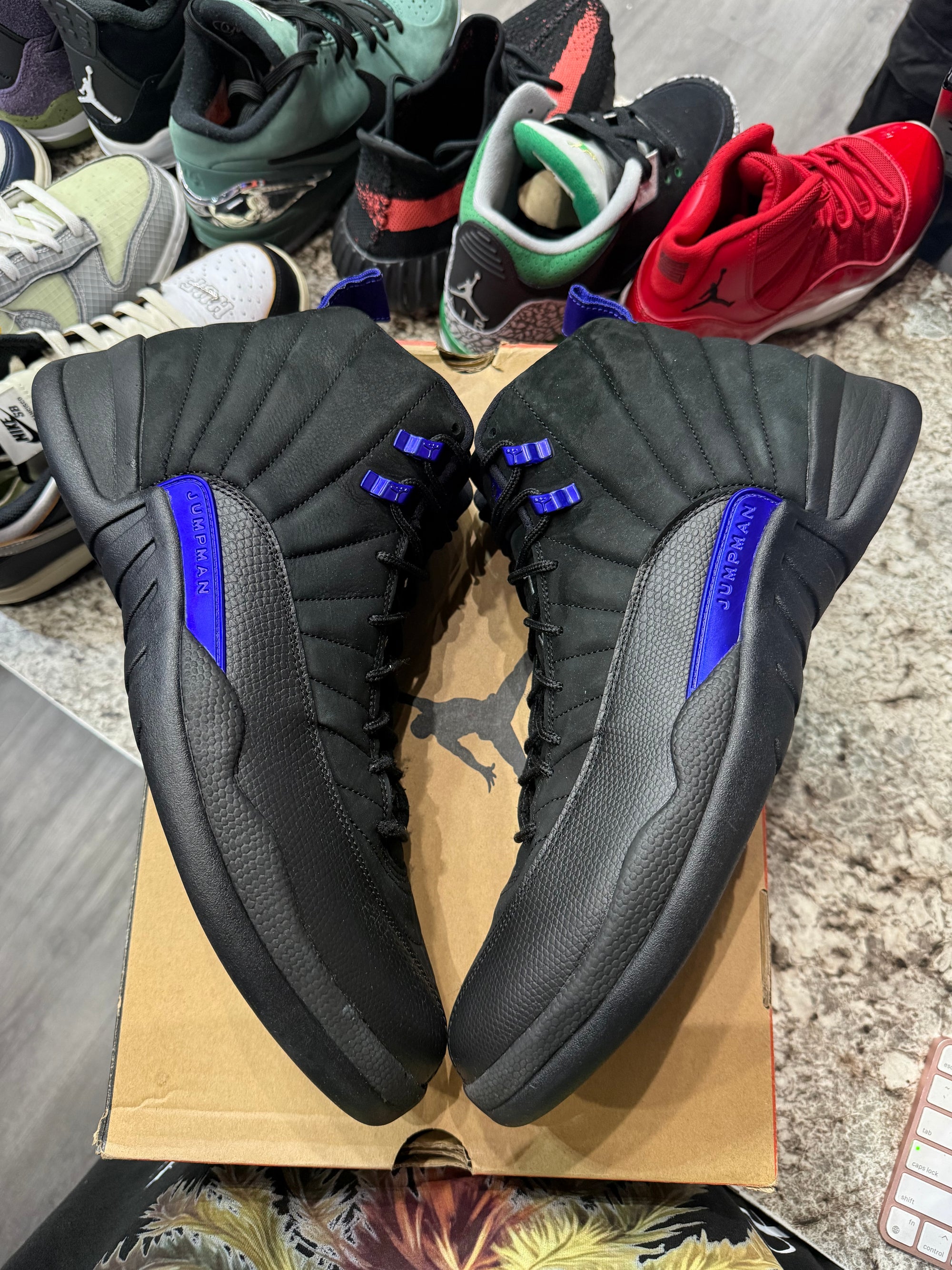 Jordan 12 Retro Black Dark Concord