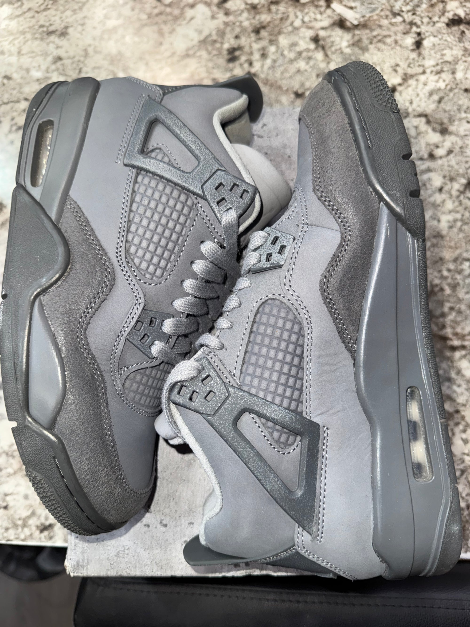 Jordan 4 Retro SE Paris Olympics Wet Cement (GS)