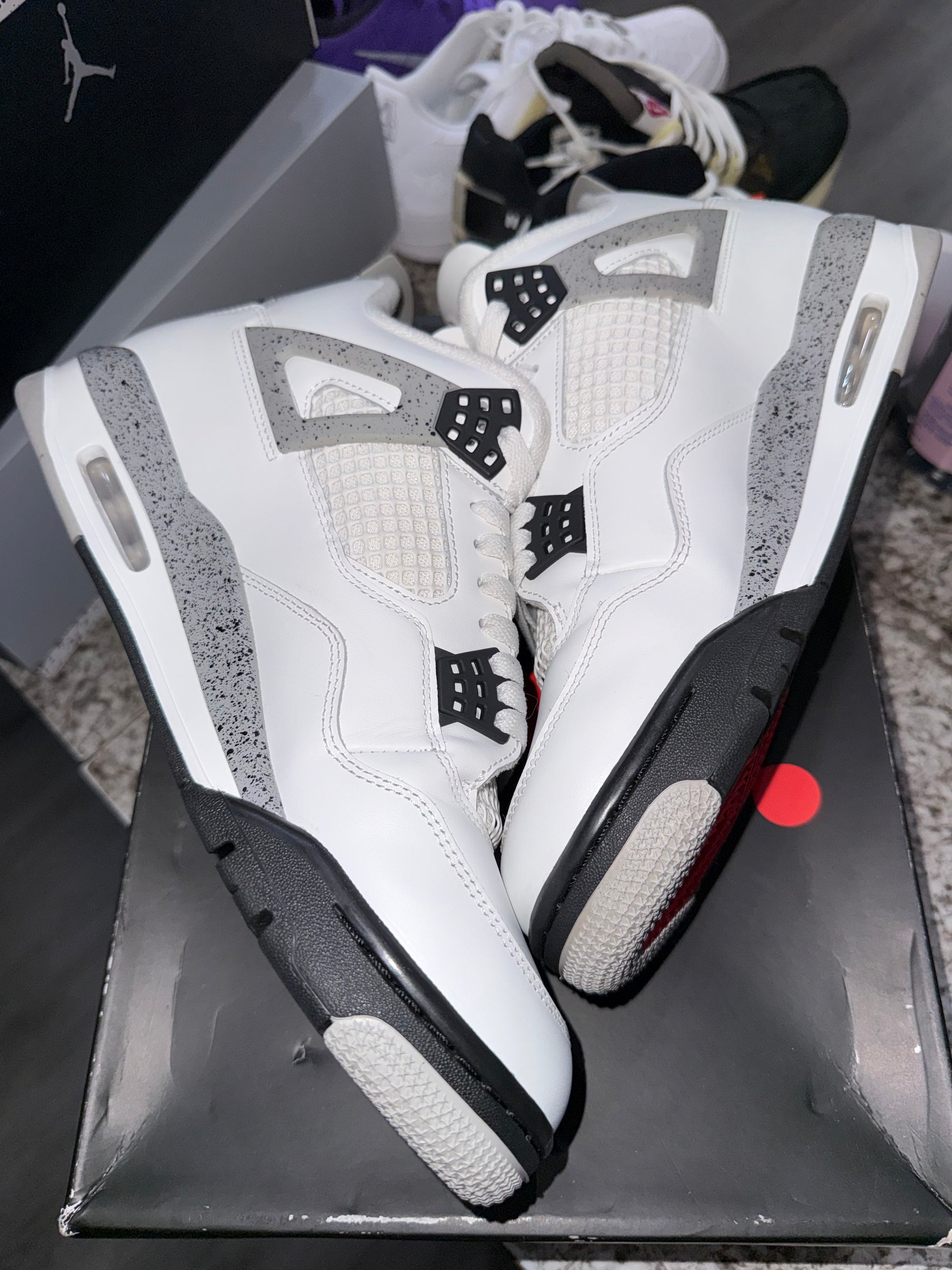 Jordan 4 Retro White Cement (2025)