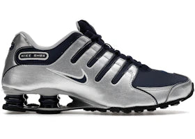 Nike Shox NZ Midnight Navy Metallic Silver