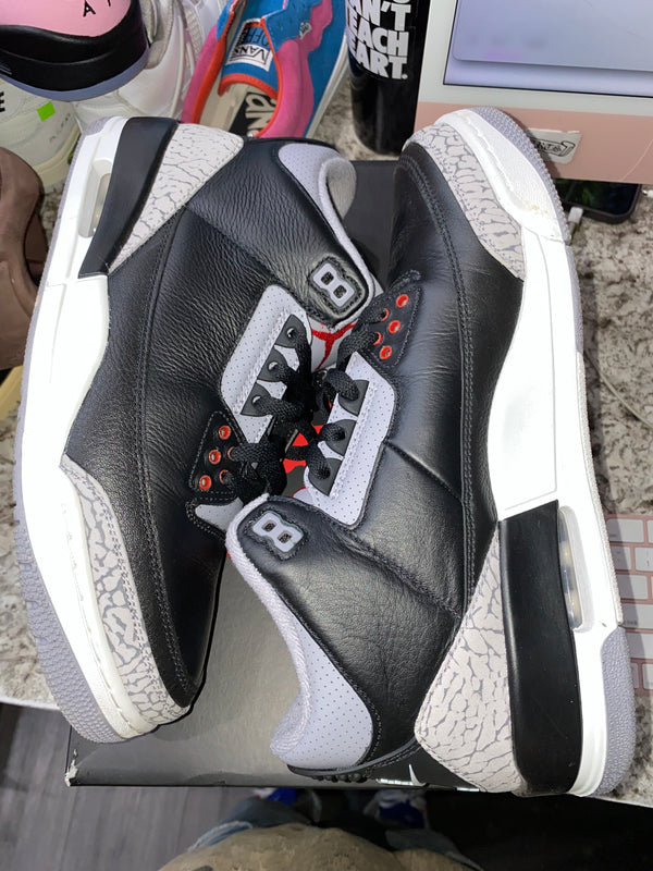 Jordan 3 Retro OG Black Cement (2024) (DAMAGED BOX)