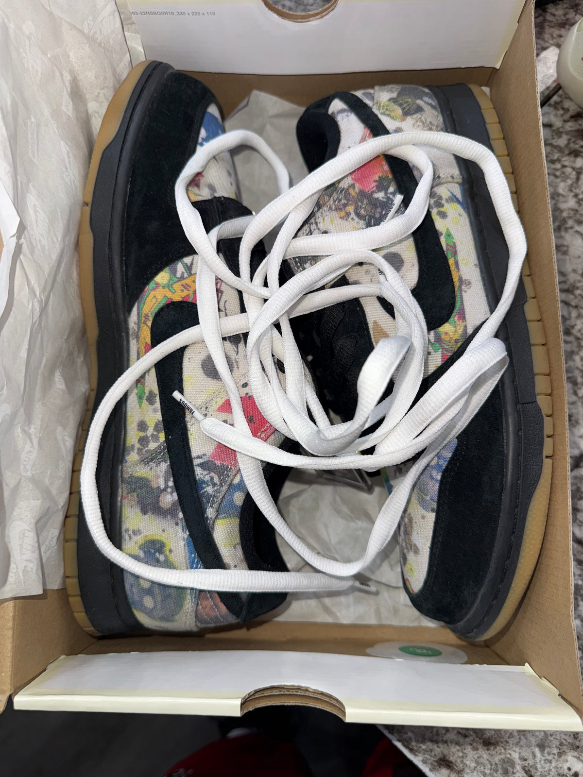 Nike SB Dunk Low Supreme Rammellzee