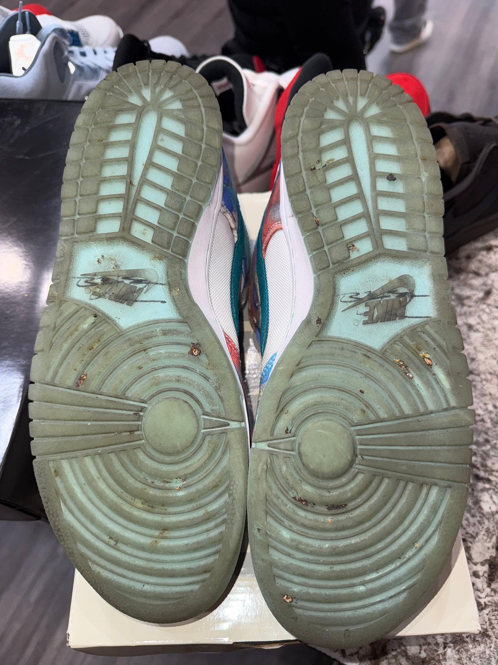 Nike SB Dunk Low Futura Laboratories Bleached Aqua