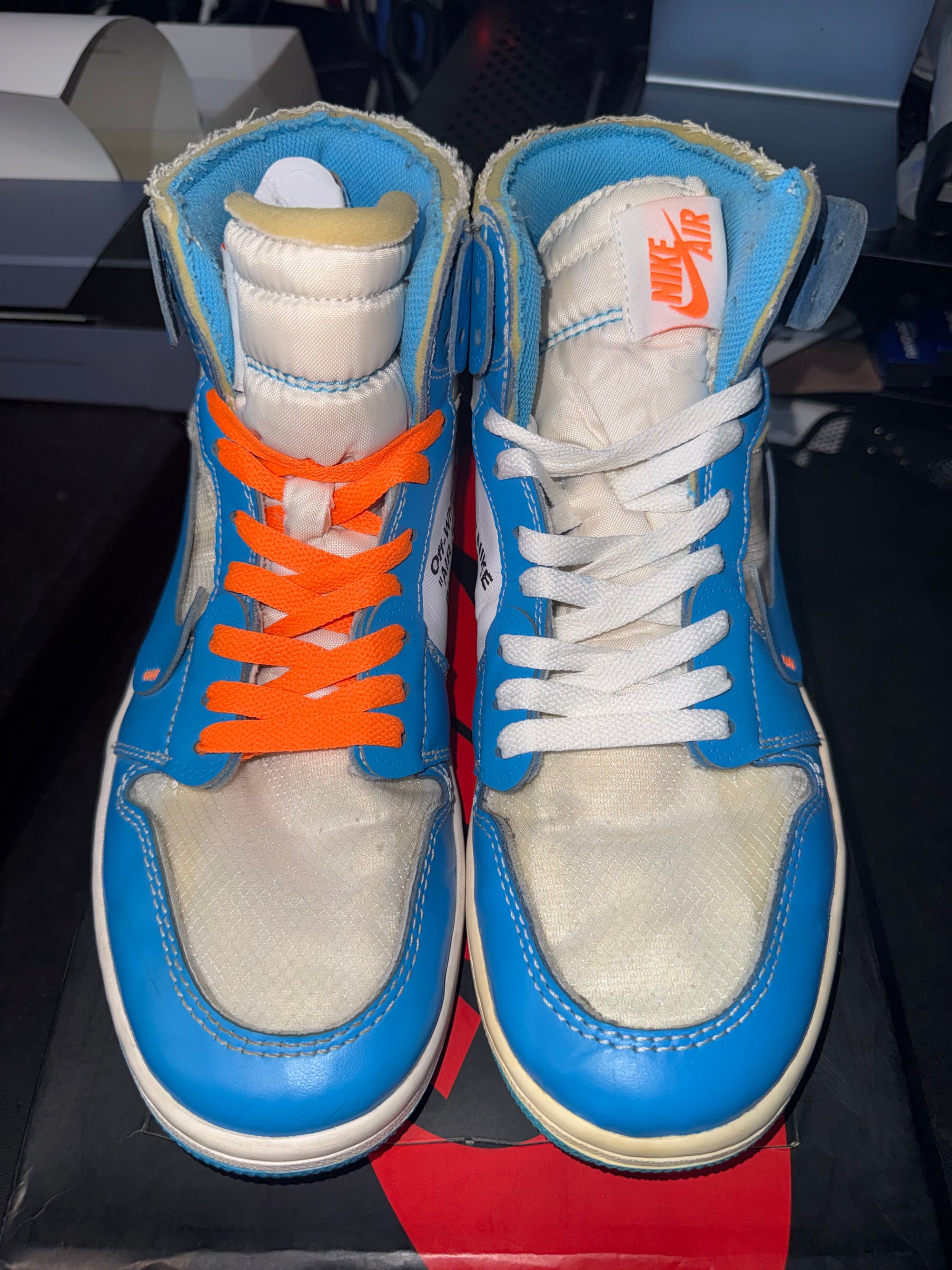Jordan 1 Retro High Off-White University Blue