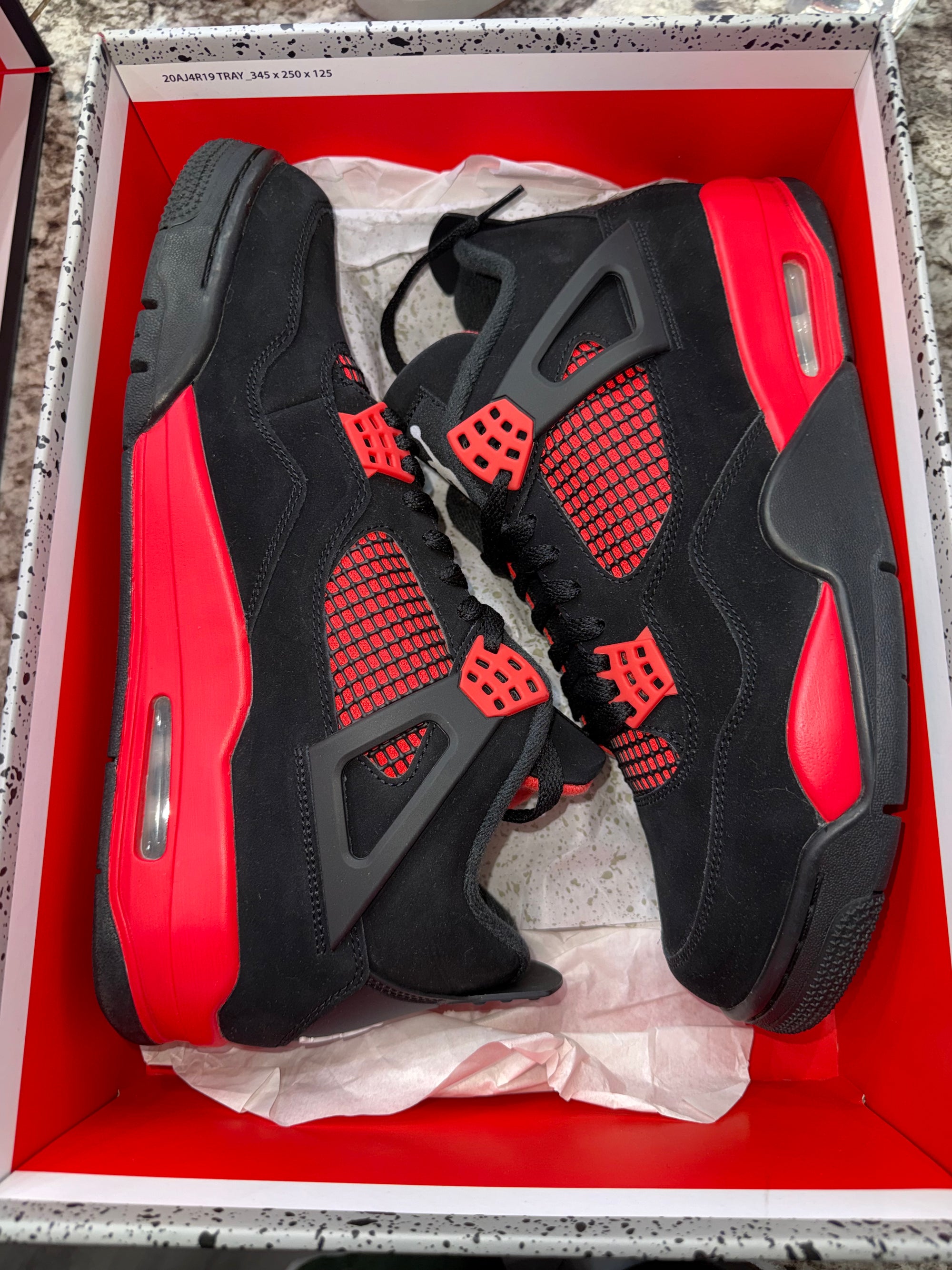 Jordan 4 Retro Red Thunder