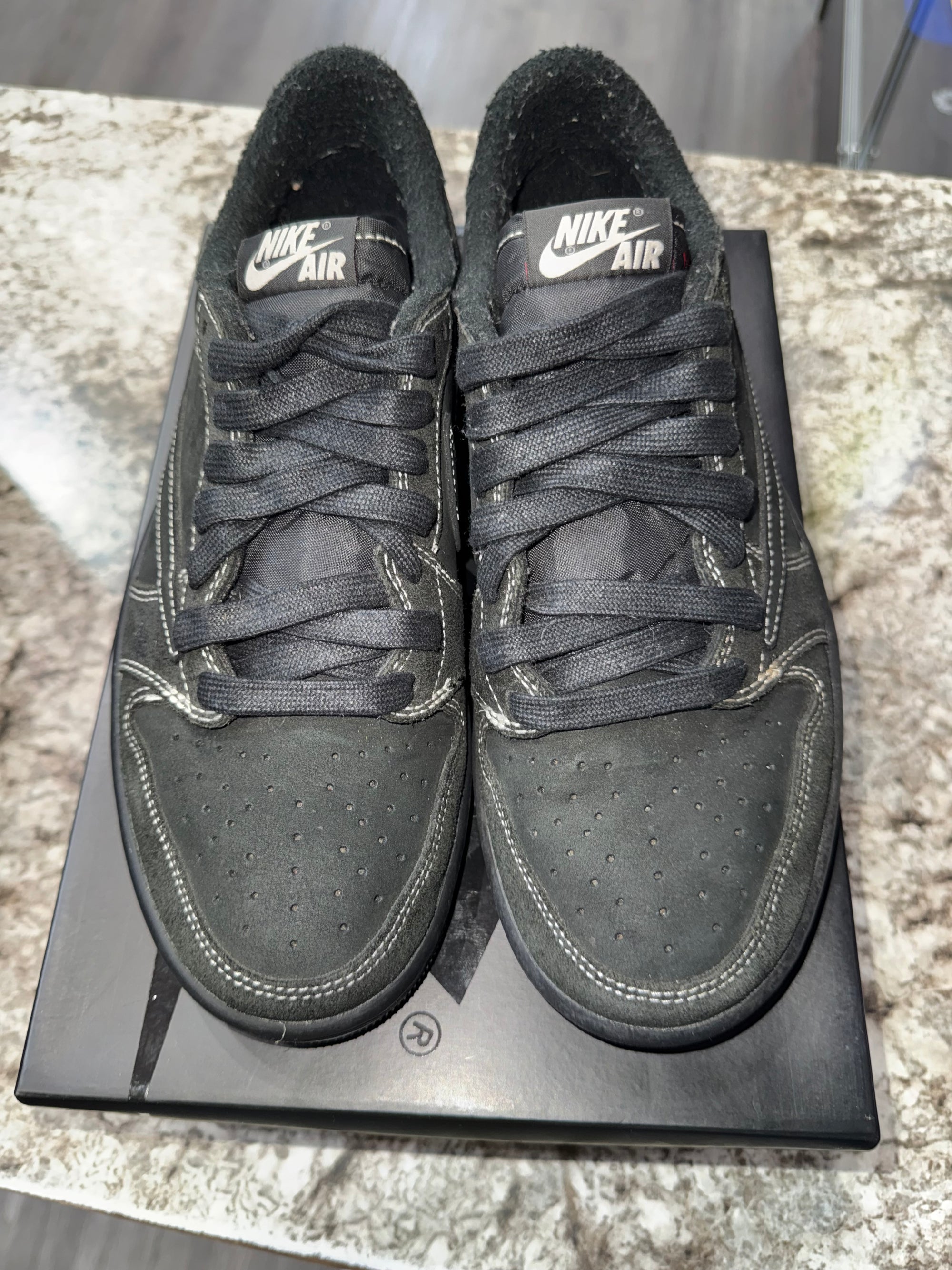 Jordan 1 Retro Low OG SP Travis Scott Black Phantom
