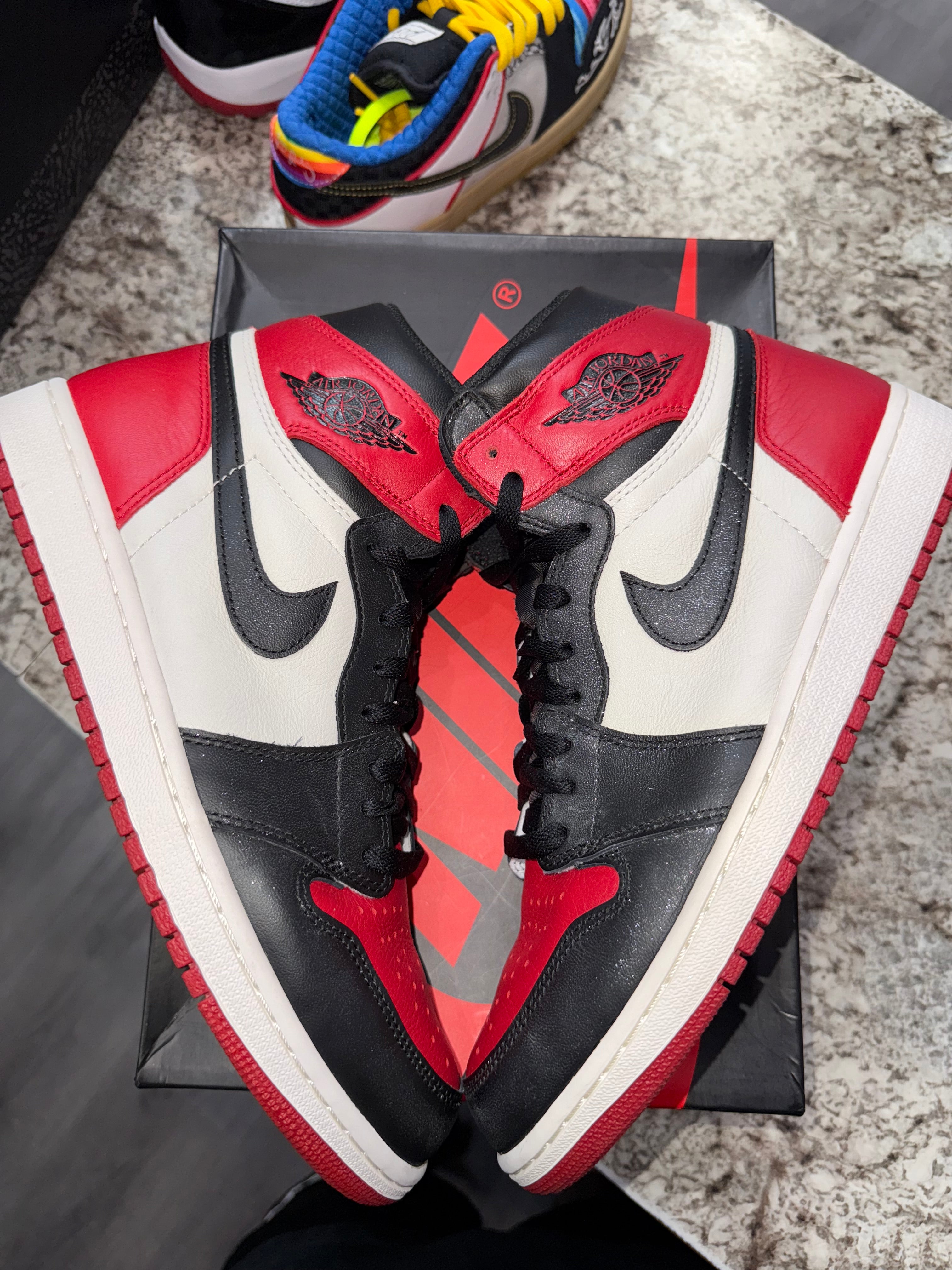 Jordan 1 Retro High Bred Toe – Coolkicks