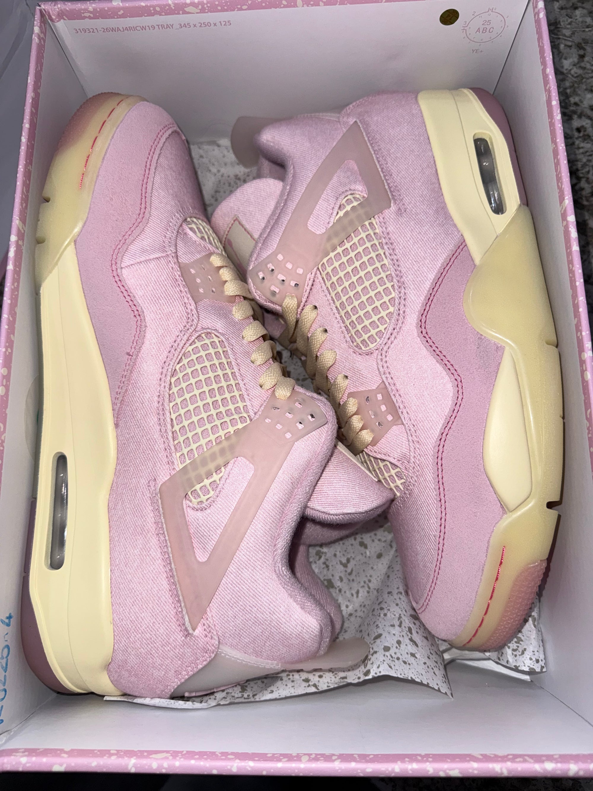 Jordan 4 Retro Iced Carmine (Women's)