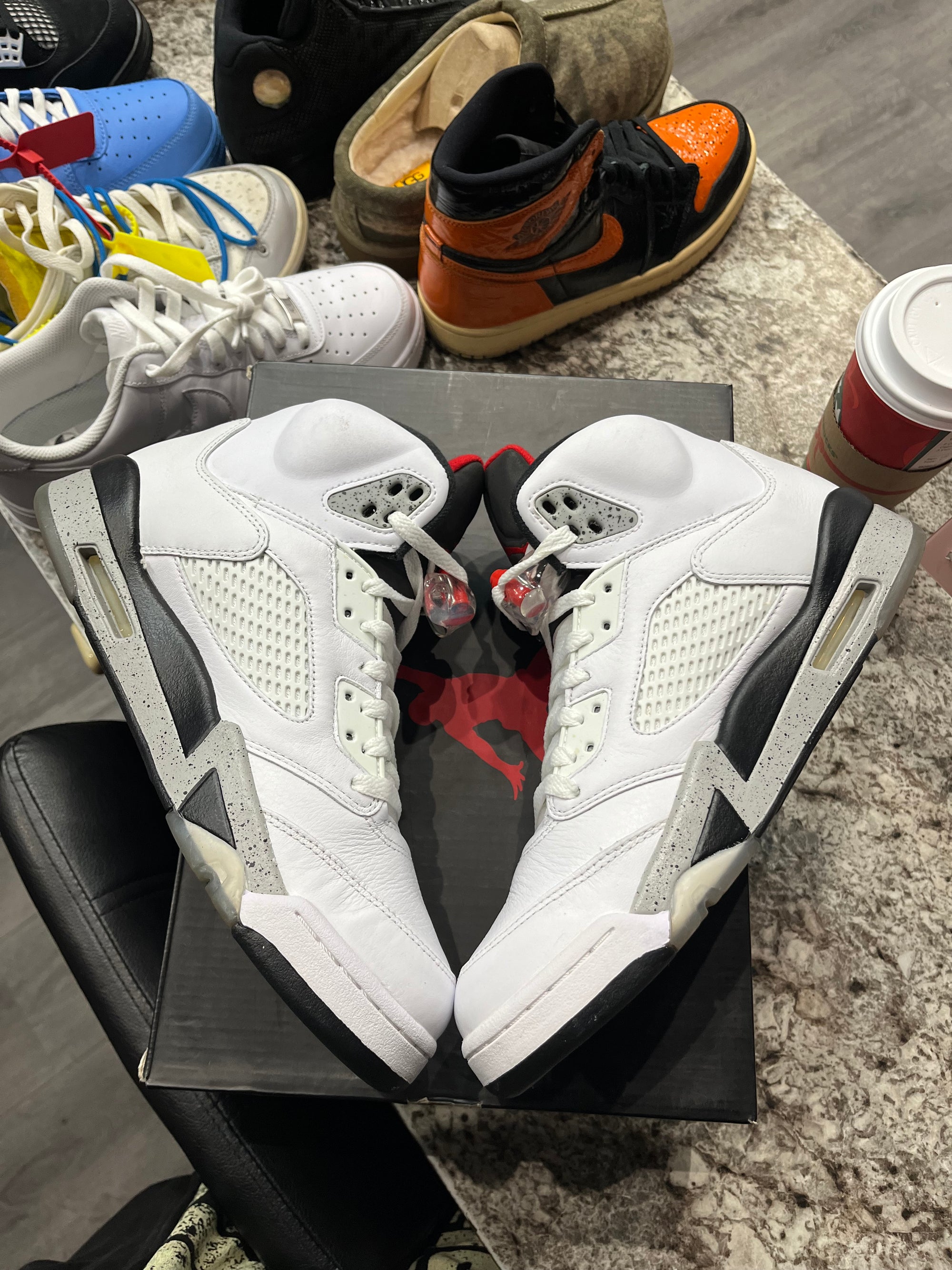 Jordan 5 Retro White Cement