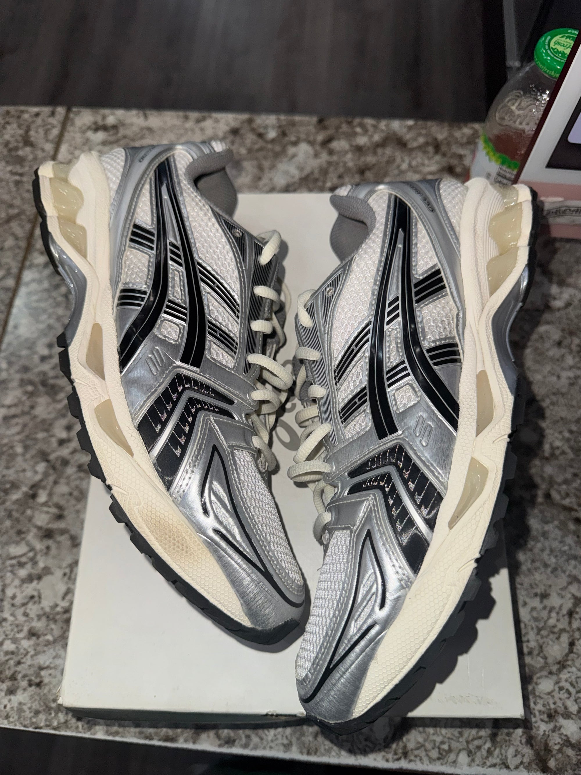 ASICS Gel-Kayano 14 JJJJound Silver Black