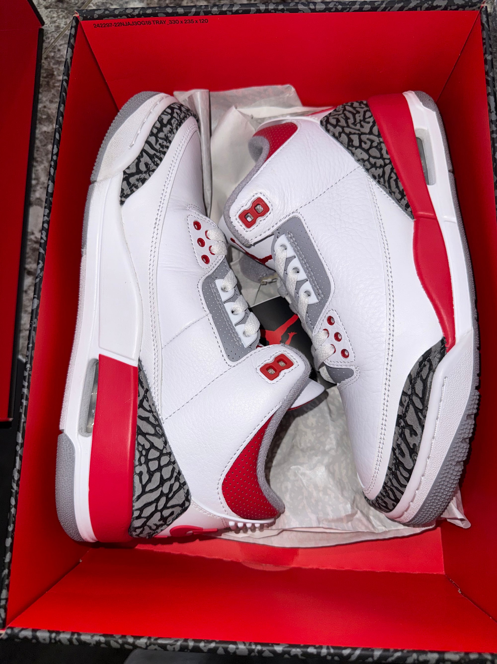 Jordan 3 Retro Fire Red (2022)