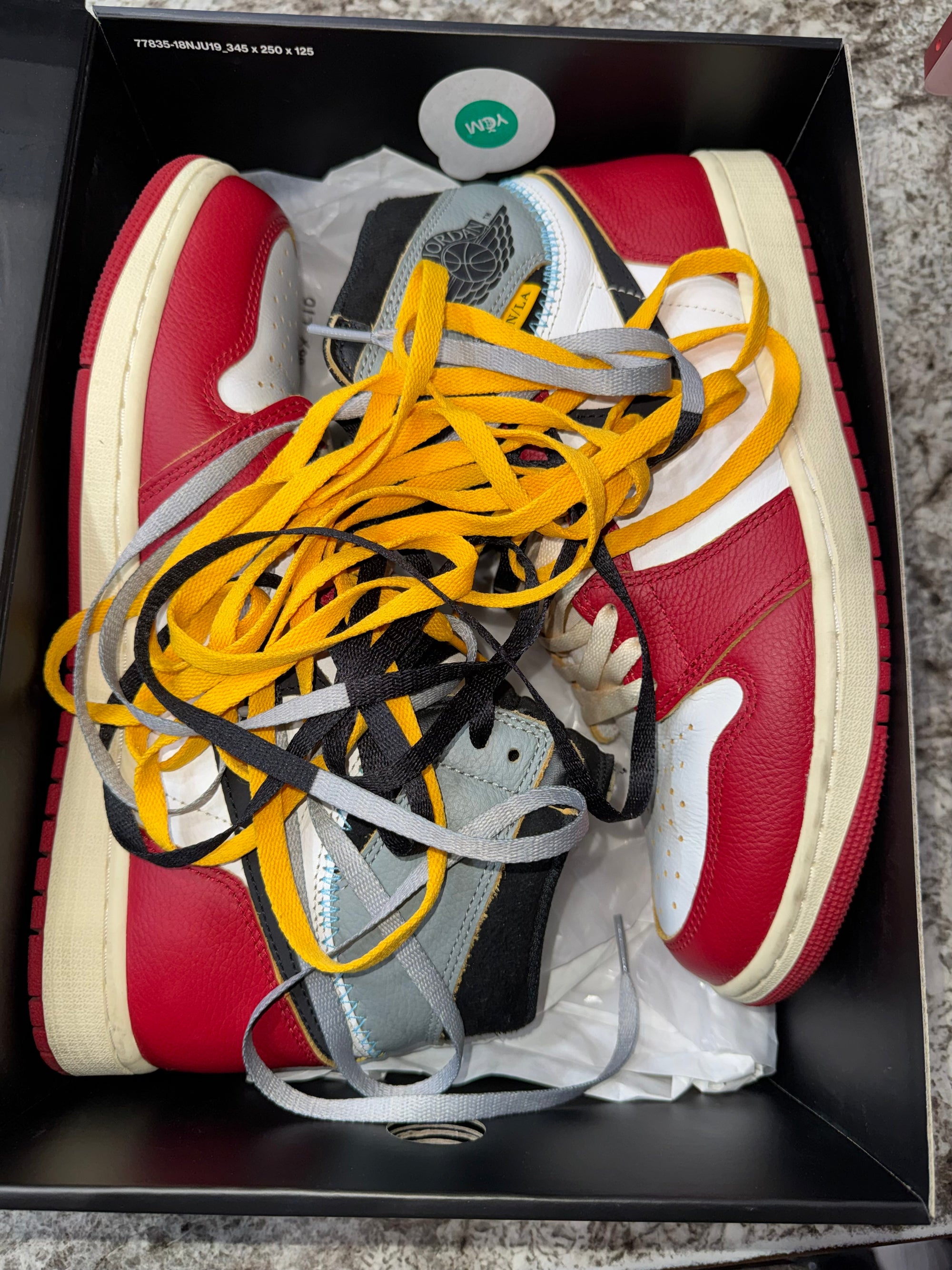 Jordan 1 Retro High OG SP Union LA Chicago Shadow