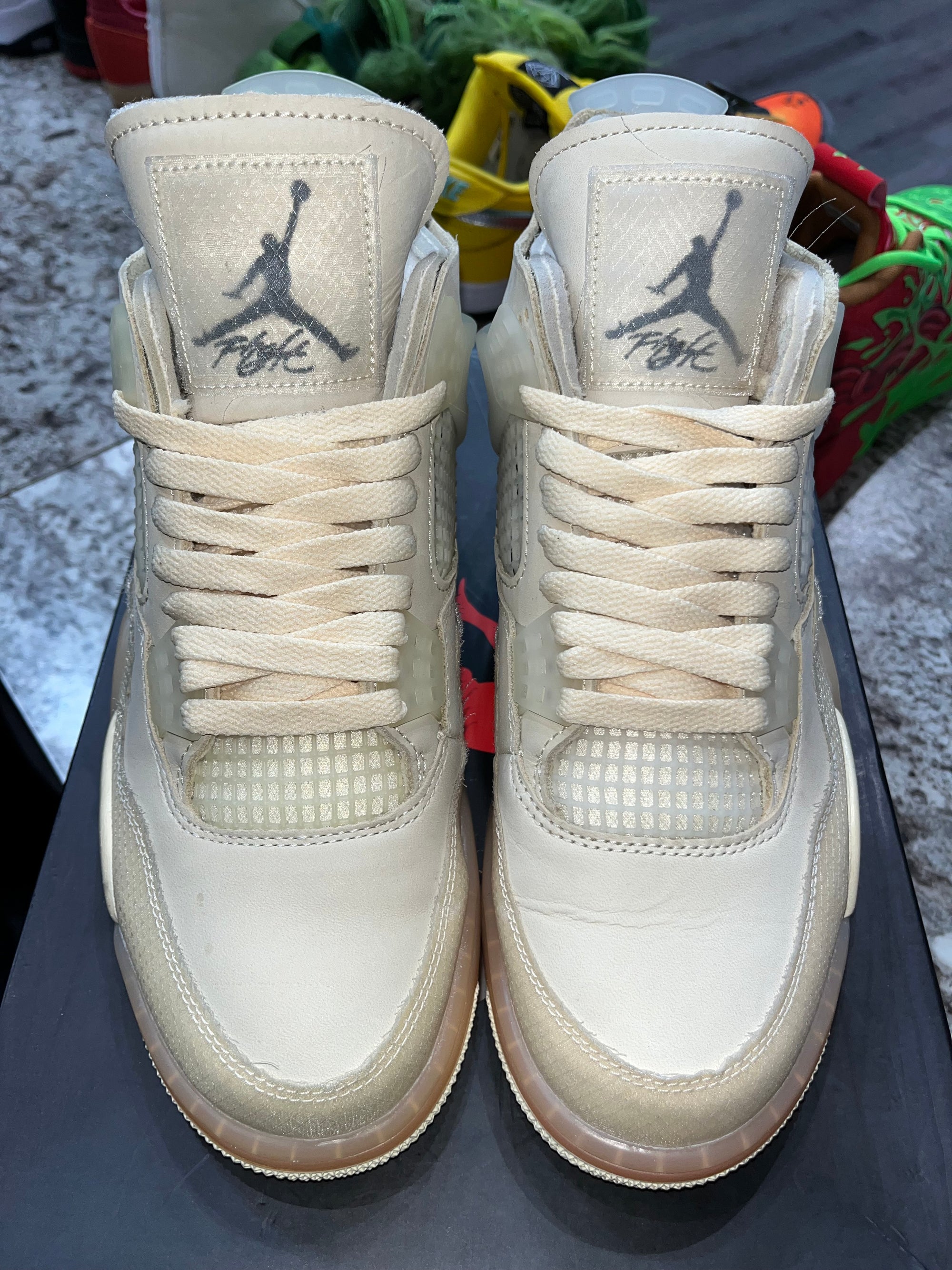 Jordan 4 Retro Off-White Sail (Women's)