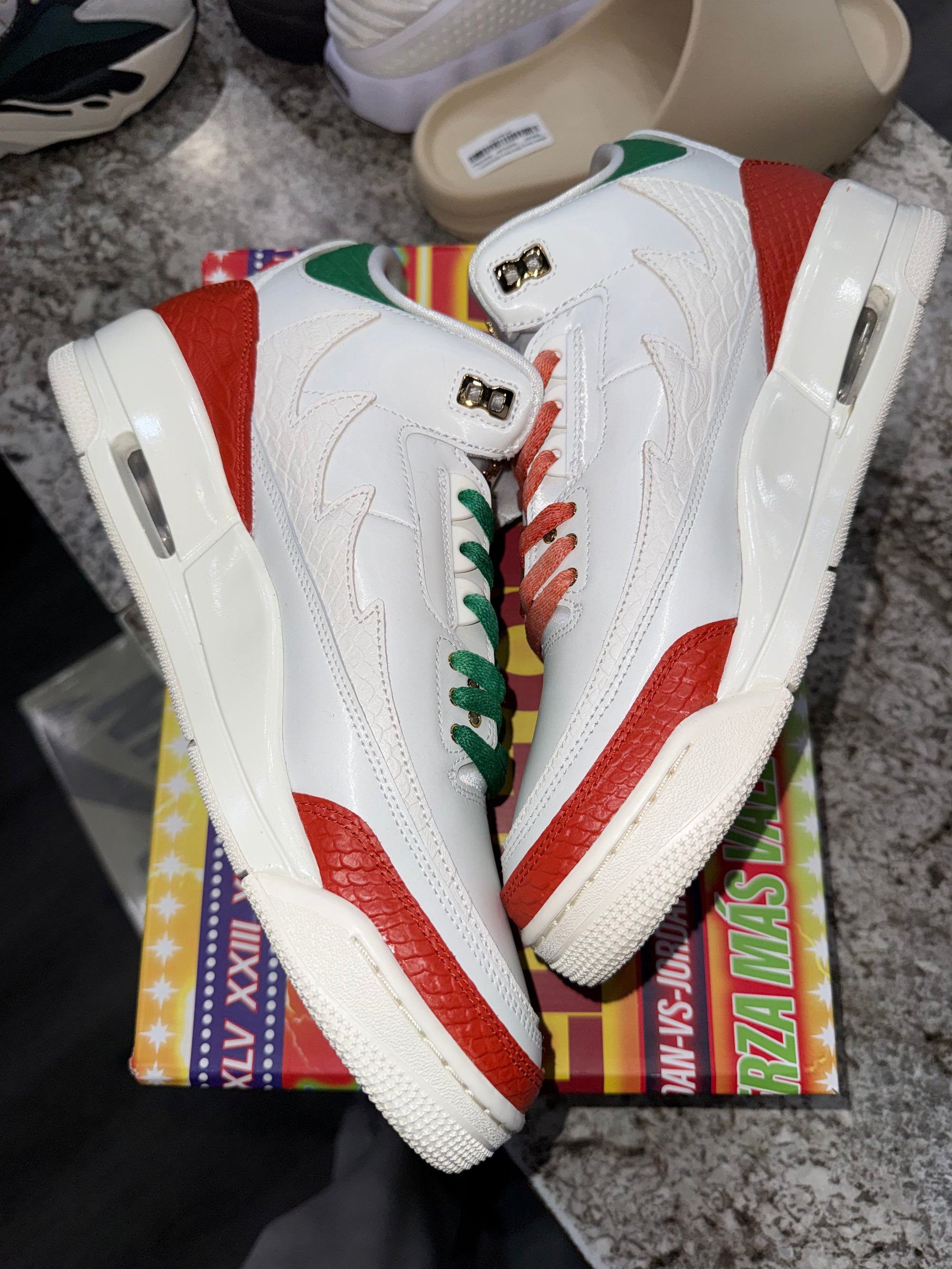 Jordan 3 Retro El Vuelo Summit White